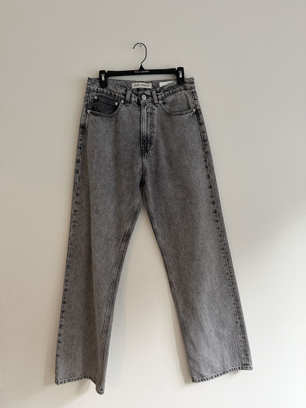 Our Legacy Third Cut - Superbleach Black Denim - 28 Size US 28 / EU 44 - 2 Thumbnail