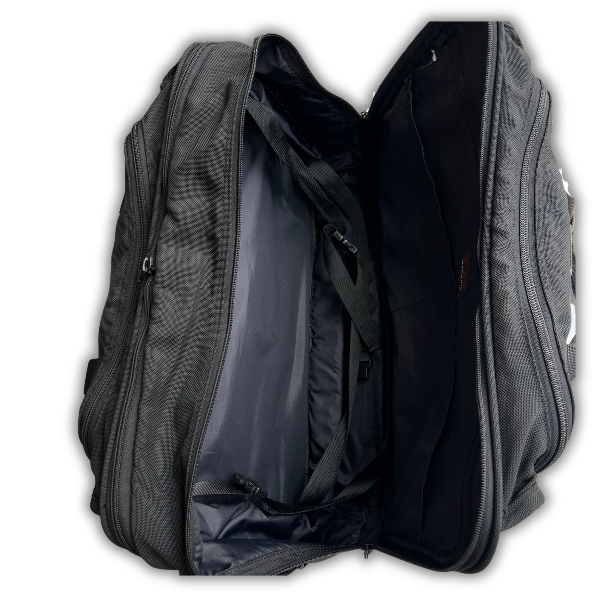Tumi Tumi Black Ballistic Nylon Expandable Briefcase With Shoulde Size ONE SIZE - 8 Thumbnail