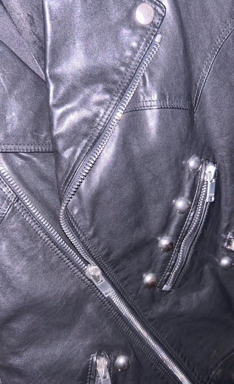 Saint Laurent Paris Saint Laurent Paris 15ss multi zipper rivet leather jacket- Size US L / EU 52-54 / 3 - 3 Thumbnail