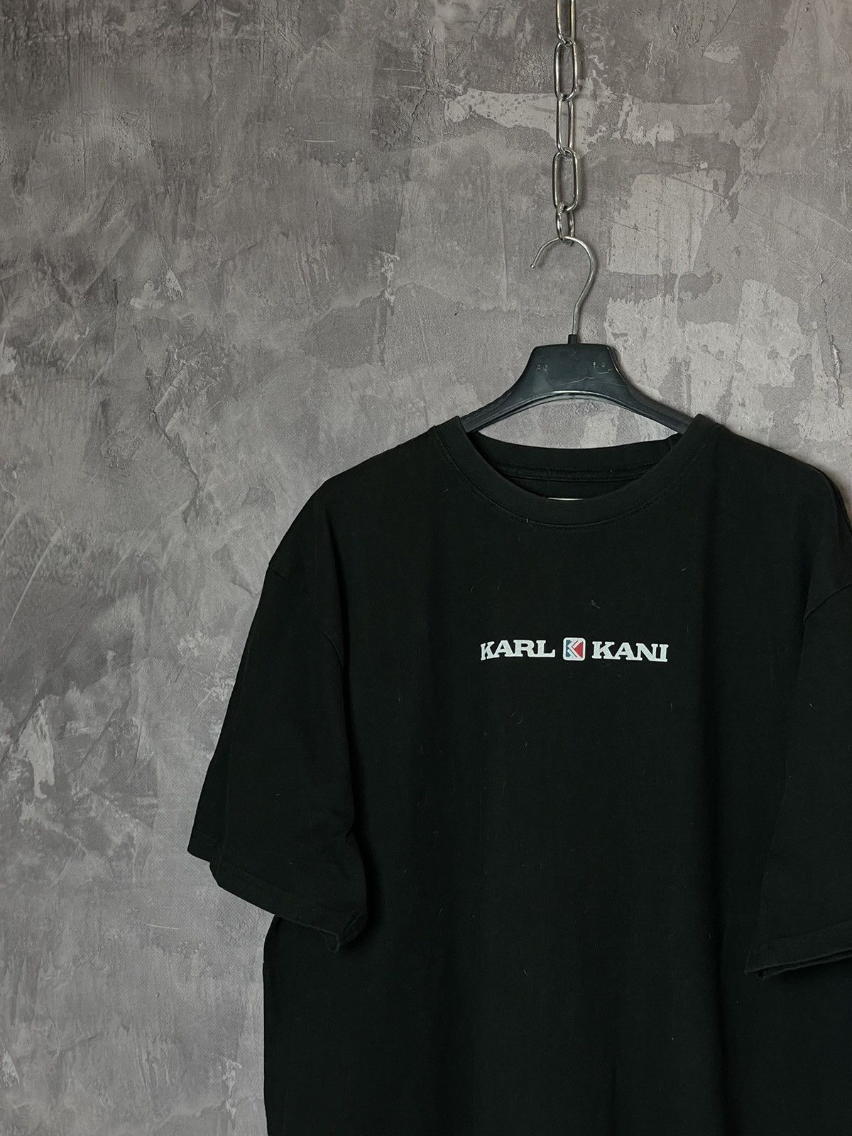 Karl Kani × Vintage Karl Kani Men’s Black Short Sleeve T-Shirt Center Logo Size US M / EU 48-50 / 2 - 4 Thumbnail