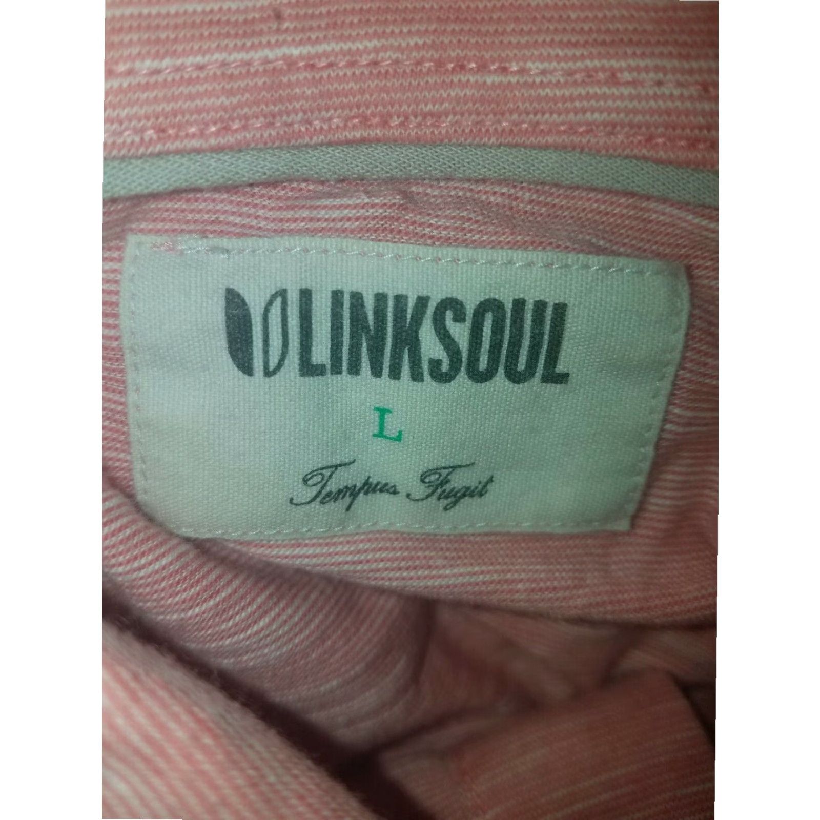 Vintage Linksoul Golf Polo Shirt Mens Medium Pink Size US M / EU 48-50 / 2 - 5 Thumbnail
