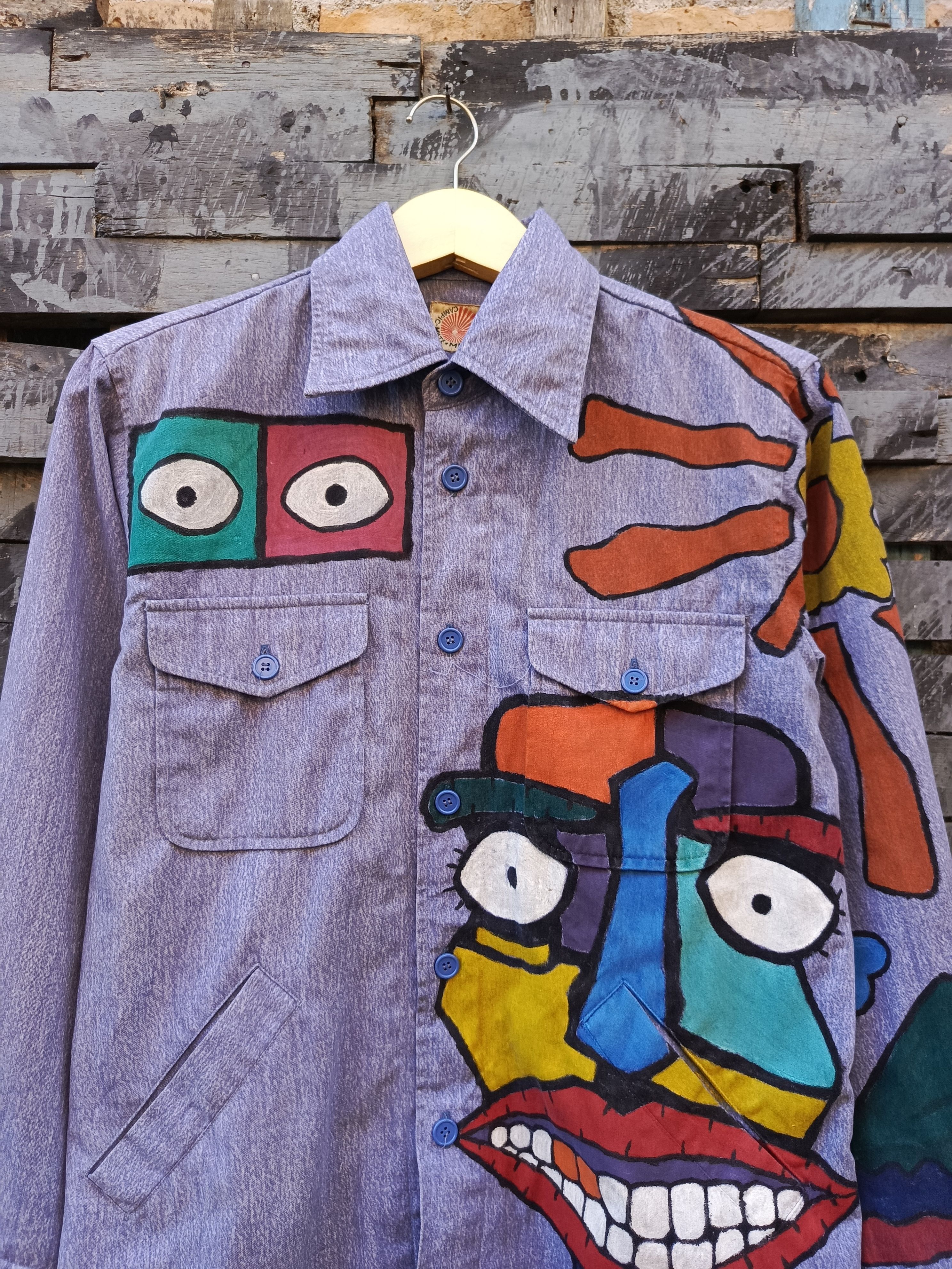 Mizuno Custom paint Vintage Mizuno shirt japanese brand Size US M / EU 48-50 / 2 - 3 Thumbnail