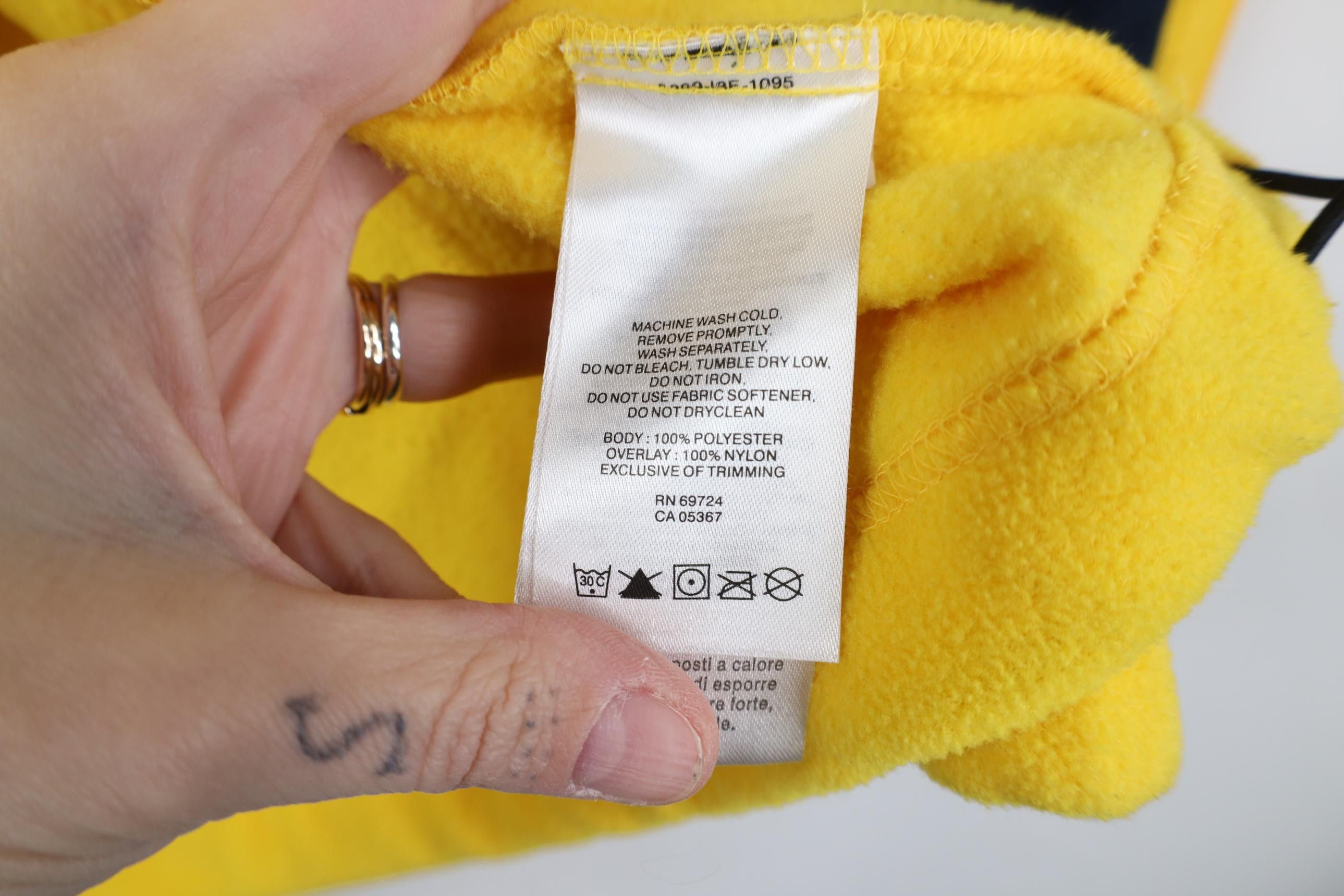 Columbia Columbia Block M University of Michigan Fleece Jacket Maize Size US L / EU 52-54 / 3 - 11 Thumbnail