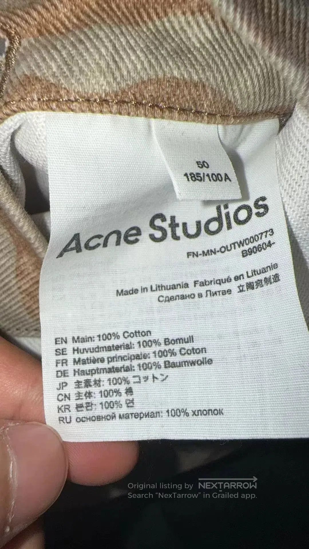 Acne Studios Acne Studios Utility Jacket. Size US M / EU 48-50 / 2 - 6 Thumbnail