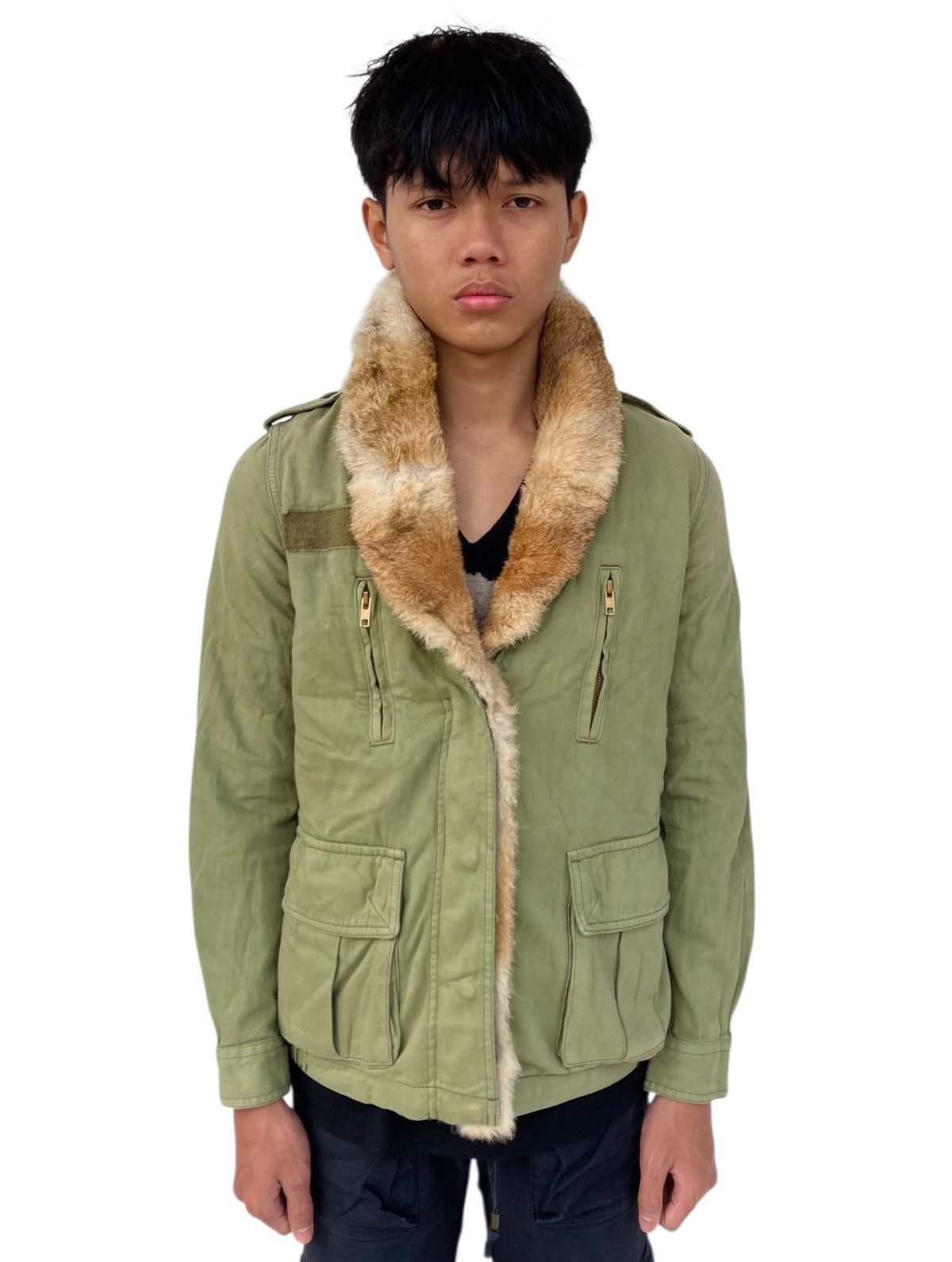 If Six Was Nine 2000s Another Edition - Trim Fur Bono Jacket Size US M / EU 48-50 / 2 - 1 Thumbnail