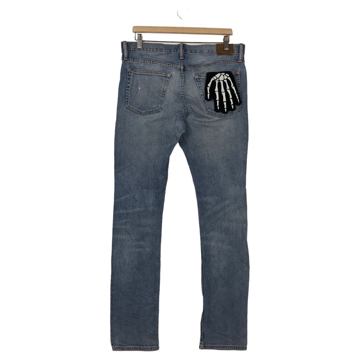 Japanese Brand 🔥90’s Rare Distressed Denim Jeans Vintage Gap 1969 Japan Size US 34 / EU 50 - 7 Thumbnail