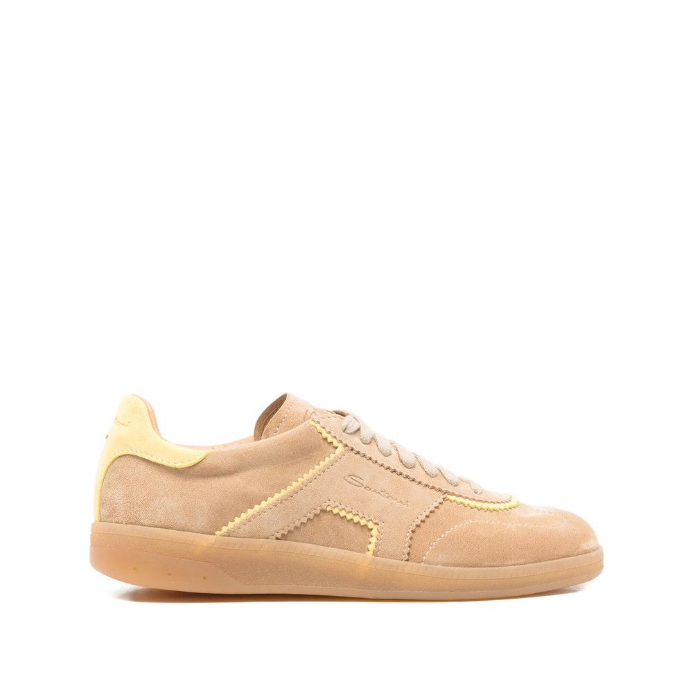 Santoni BROWN Trainers