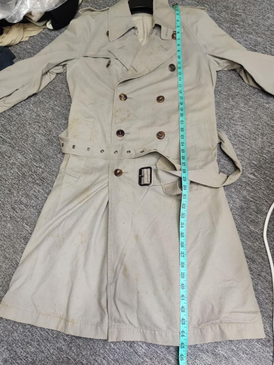 Attachment Attachment Double Breasted Belted Trench Coat Size US M / EU 48-50 / 2 - 17 Thumbnail