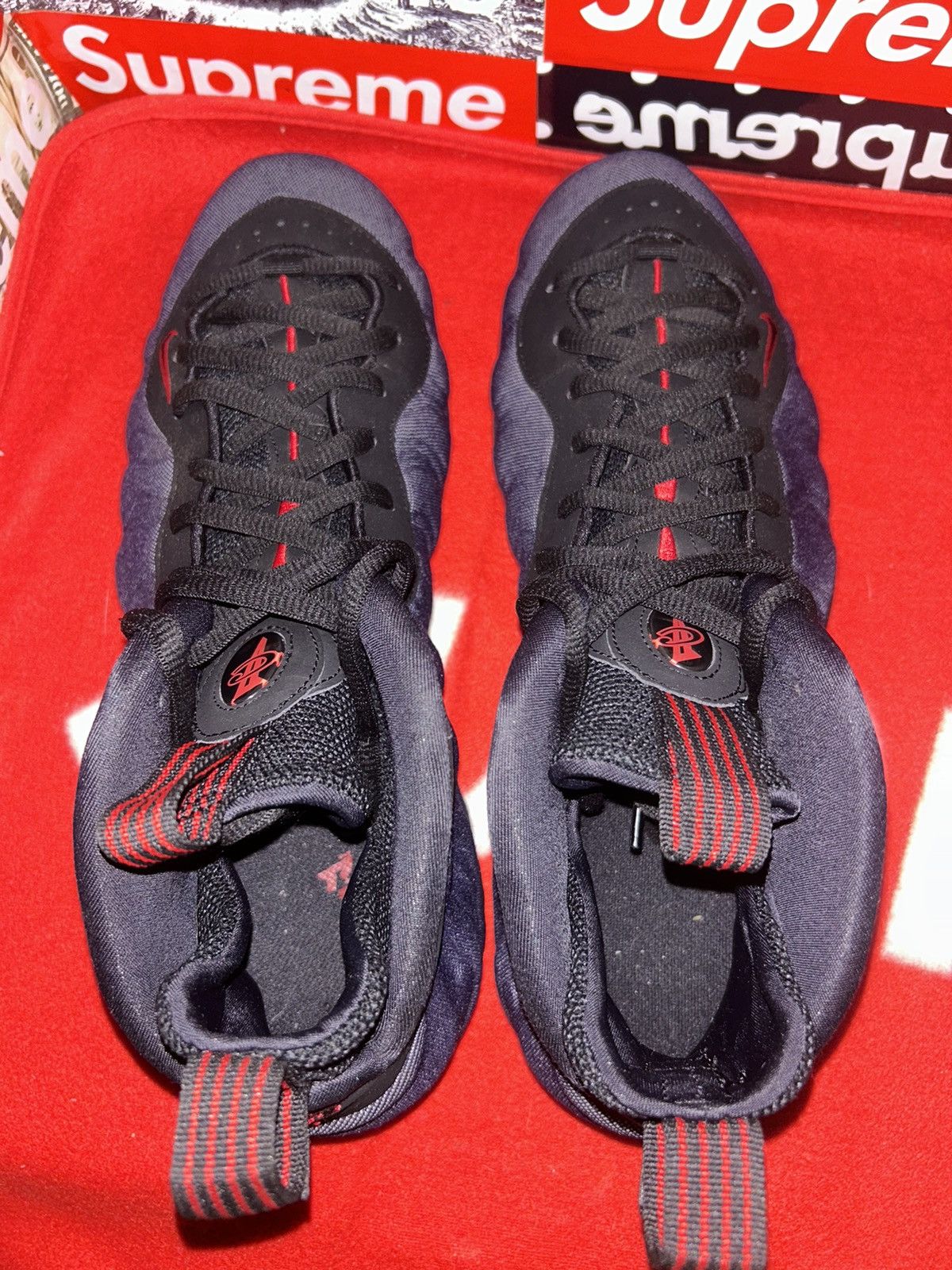 Nike Nike Air Foamposite One Denim 2016 314996-404 size 11.5 Size US 11.5 / EU 44-45 - 4 Thumbnail