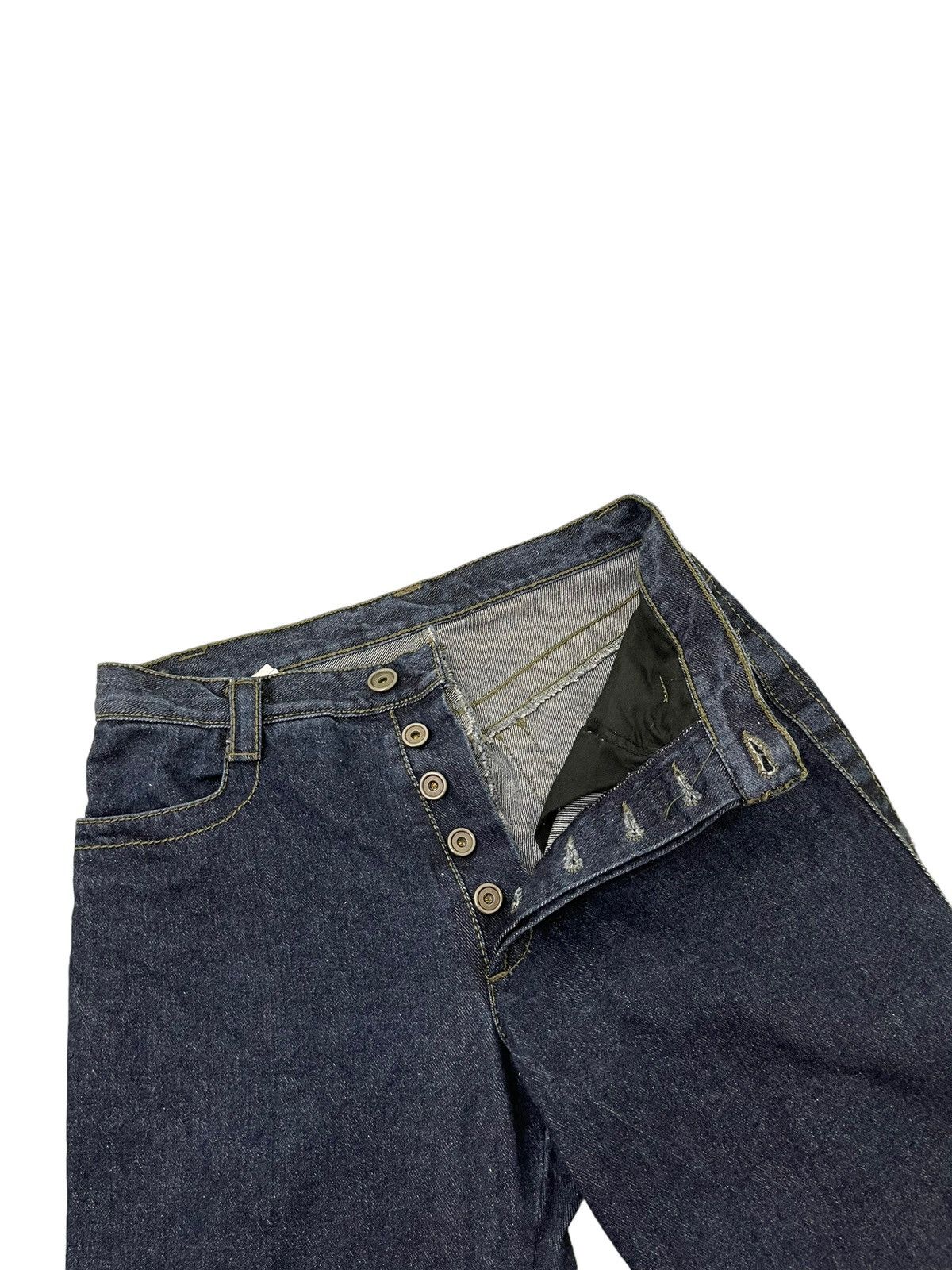 Dirk Bikkembergs Flare Jeans Dirk Bikkembergs Denim Boot Cut 6🟦2 Size US 29 - 18 Thumbnail