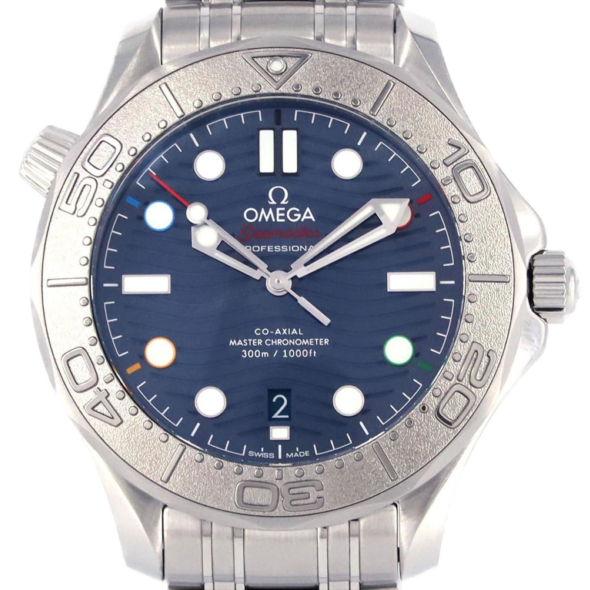 Omega Omega Seamaster Diver 300M Beijing 2022 522.30.42.20.03.001 SS Wristwatch Automatic Size ONE SIZE - 1 Thumbnail
