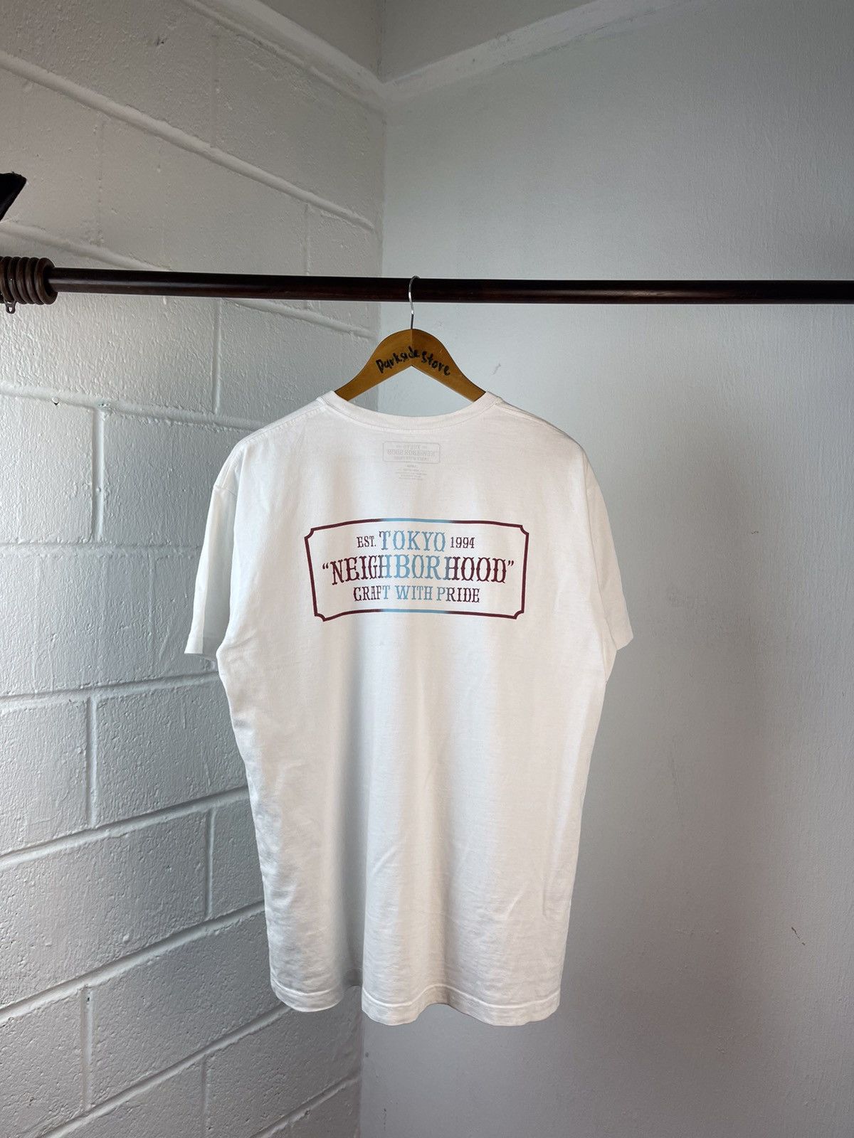 Neighborhood Neighborhood Box Logo Tee Size US L / EU 52-54 / 3 - 6 Thumbnail