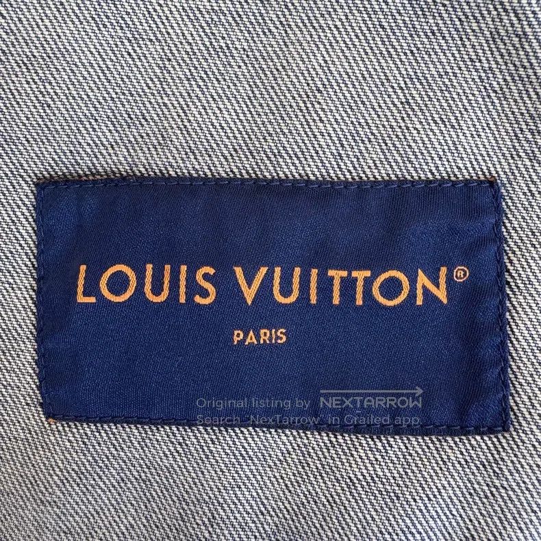 Louis Vuitton Louis Vuitton Cameo full-print lumberjack denim jacket Size US XXL / EU 58 / 5 - 5 Thumbnail