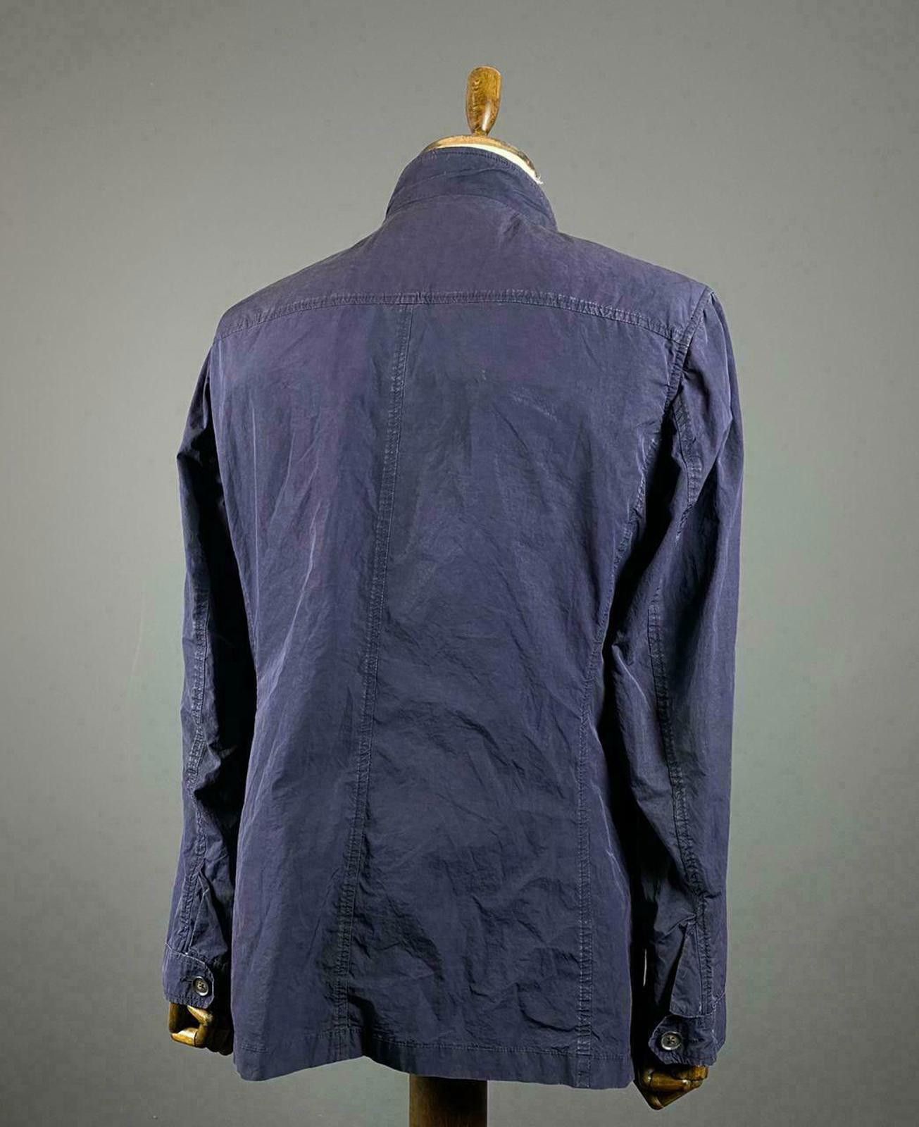 Designer Men Hackett London Blue Multi Pocket Nylon Jacket Size XL Size US XL / EU 56 / 4 - 8 Thumbnail