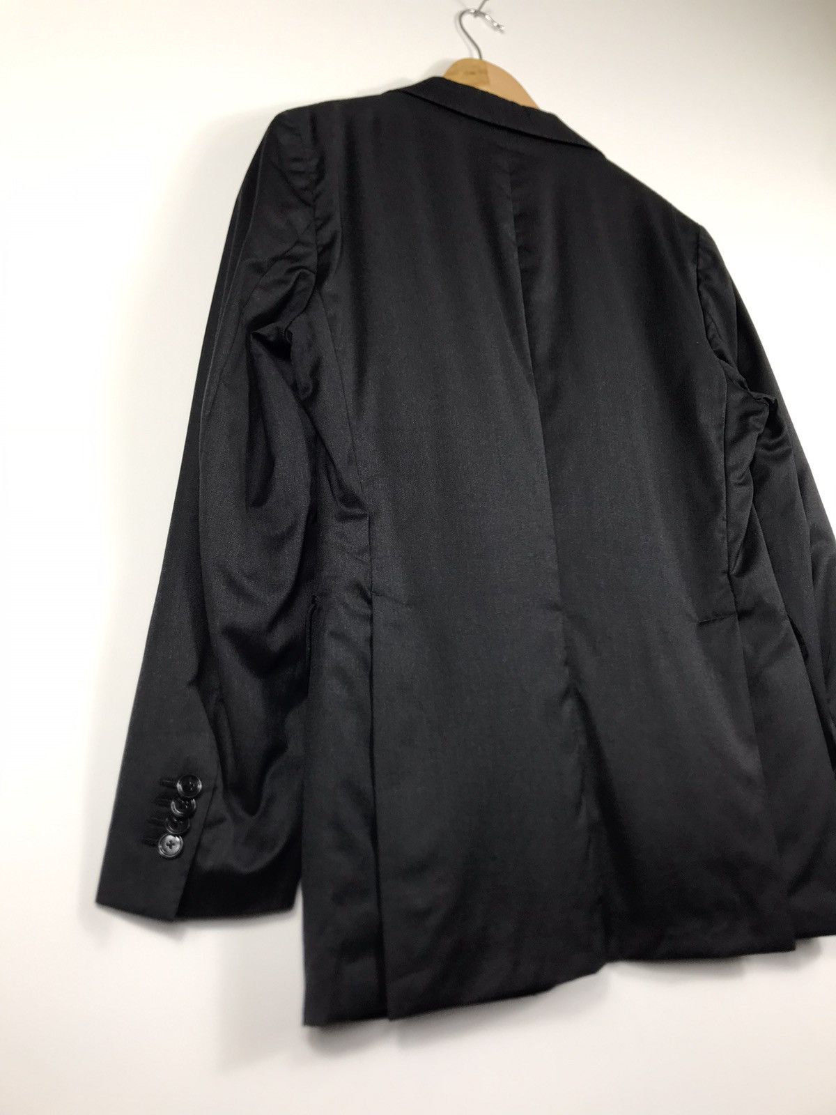 Designer × Tagliatore ⚡️Luxury Tagliatore Black Single Breast Size 46R - 15 Thumbnail