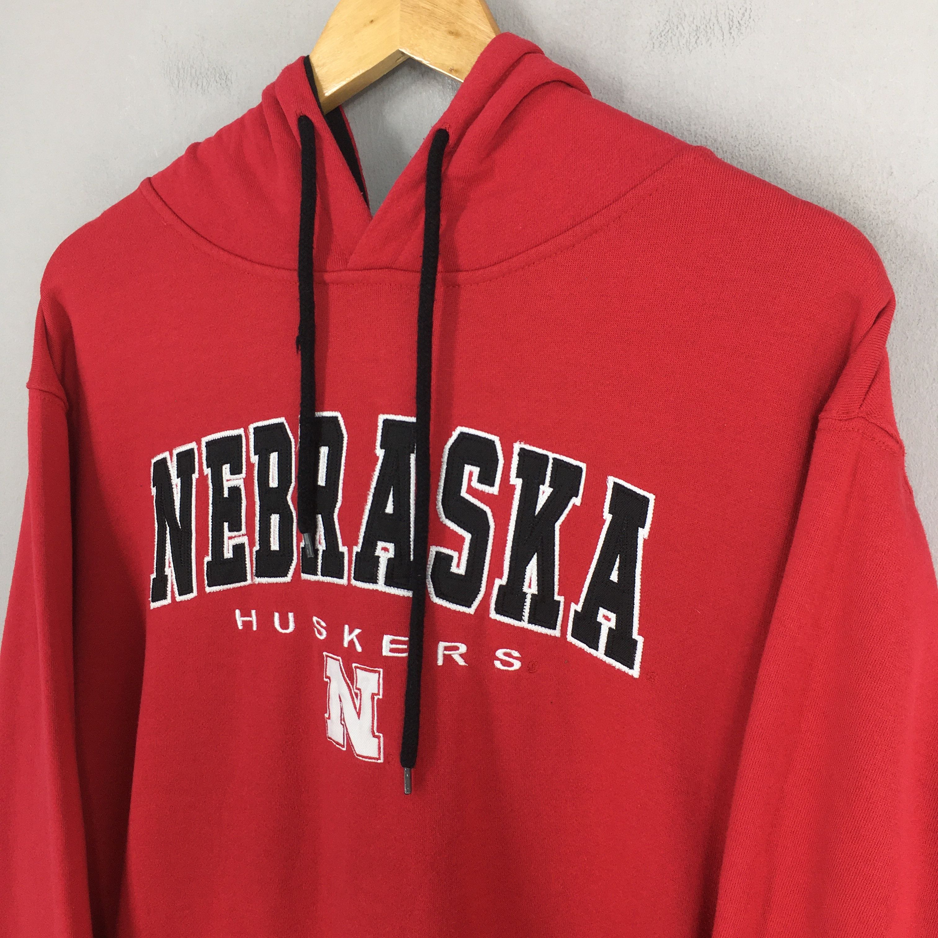 NCAA × Vintage Vintage Nebraska Huskers Football Sweatshirts Large Size US L / EU 52-54 / 3 - 3 Thumbnail