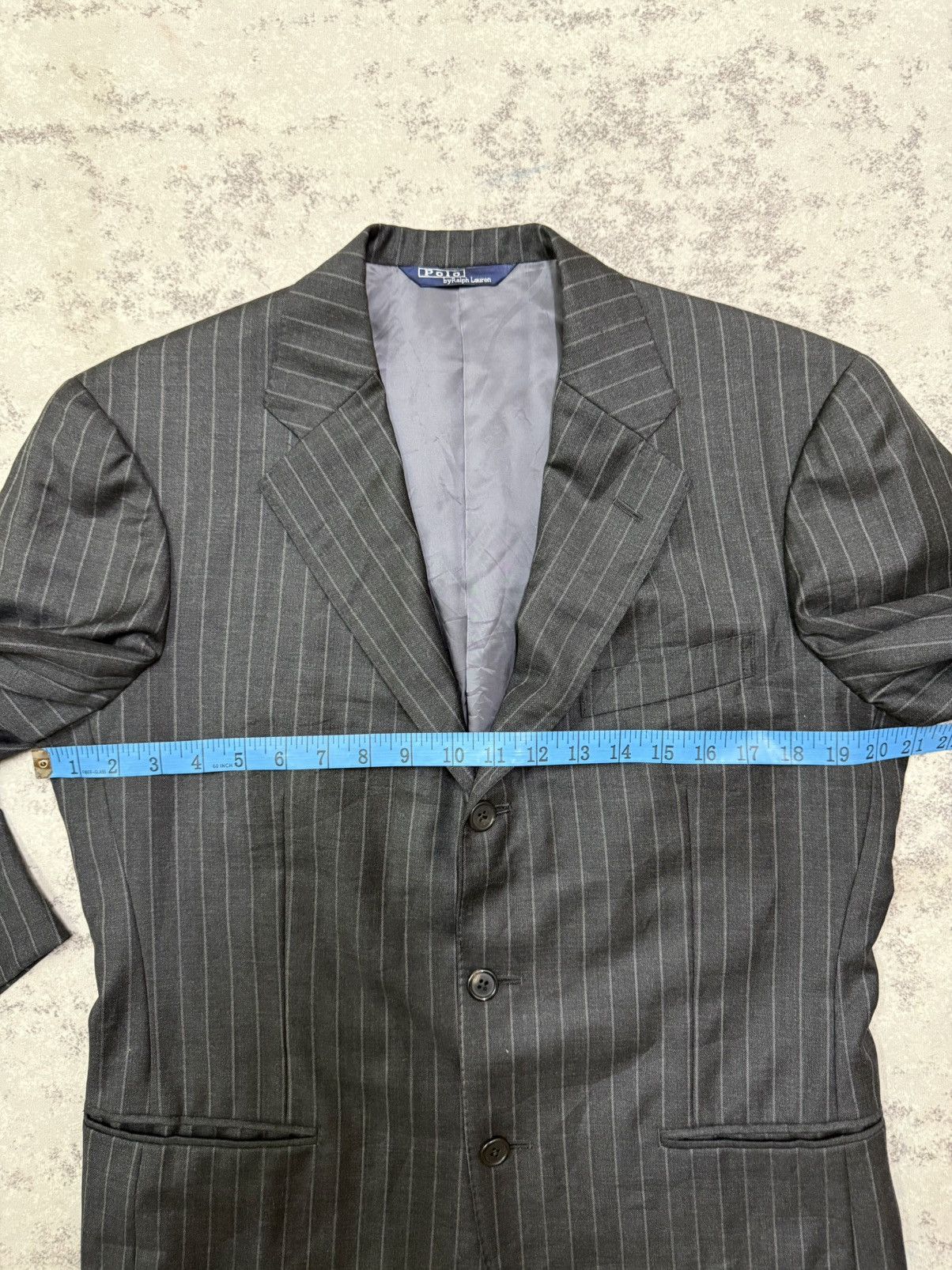 Polo Ralph Lauren Polo By Ralph Lairen Pinstripe Men's Blazer Size 42S - 16 Thumbnail