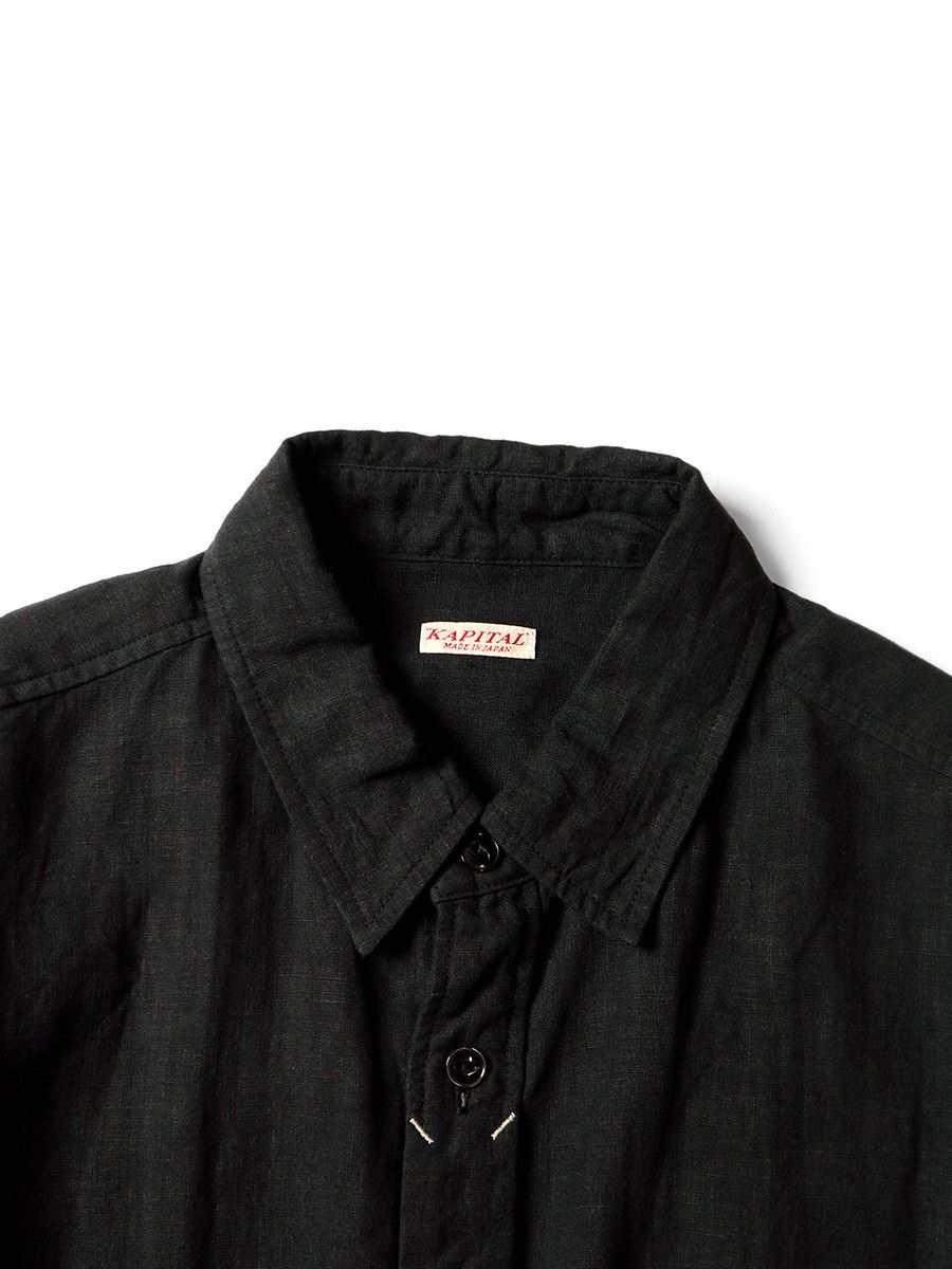 Kapital Kapital linen clip long shirt Size US XL / EU 56 / 4 - 3 Thumbnail