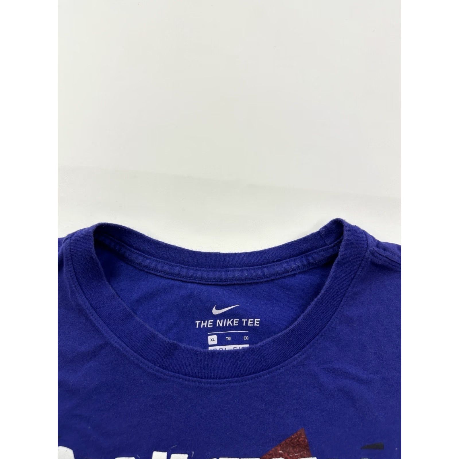 Nike Nike Shirt Mens XL Purple Basketball Is My Jam T-Shirt Crew Neck Short Sleeve Logo Athletic Size US XL / EU 56 / 4 - 4 Thumbnail