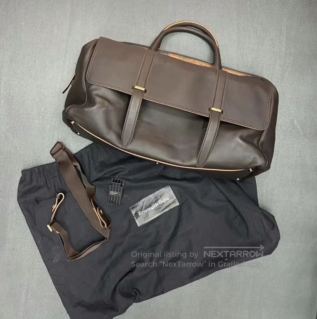 Ermenegildo Zegna Ermenegildo Zegna Leather Handbag Crossbody. Size ONE SIZE - 1 Thumbnail