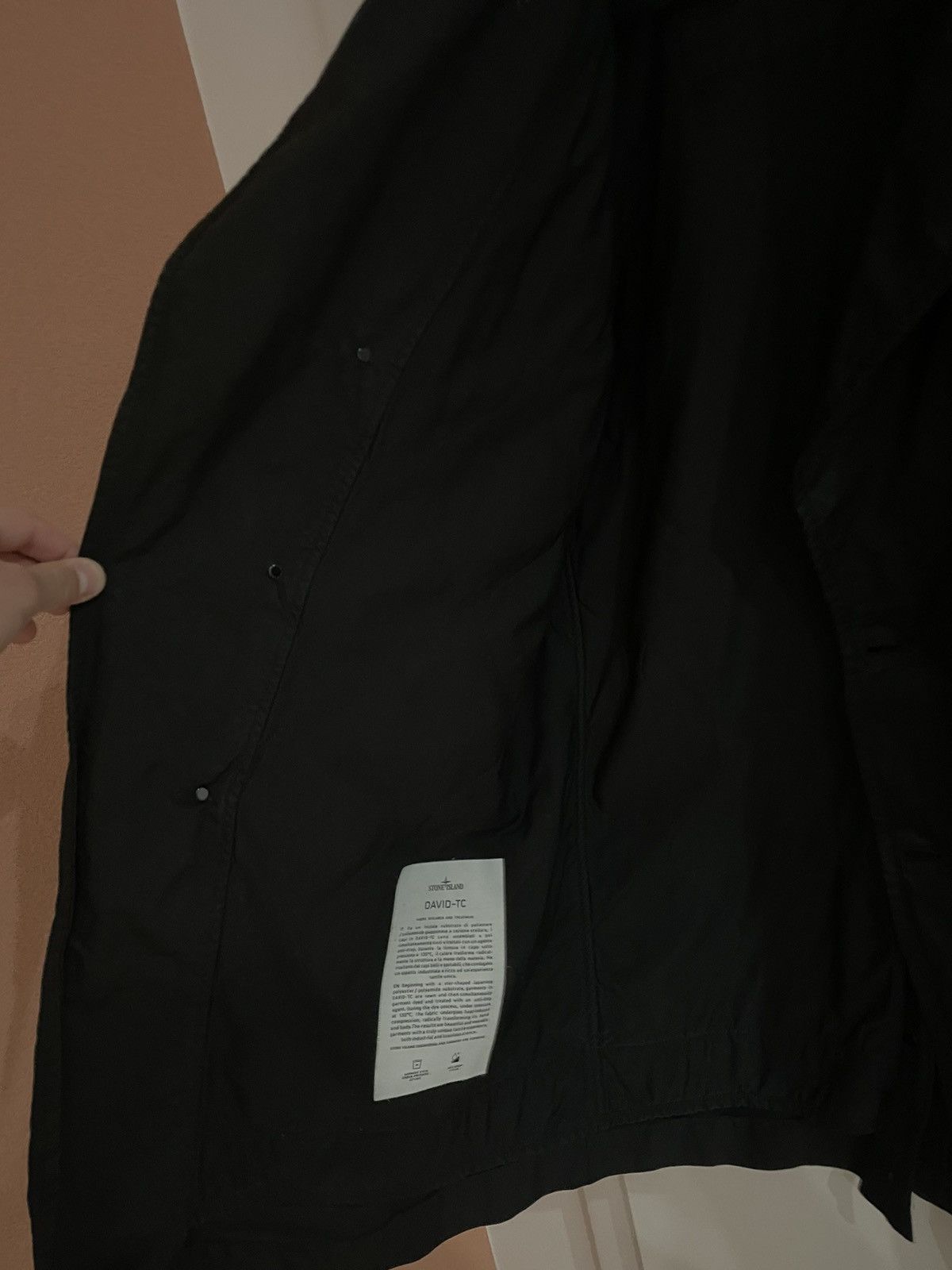 Stone Island Stone Island David TC XL Black Size US XL / EU 56 / 4 - 3 Thumbnail