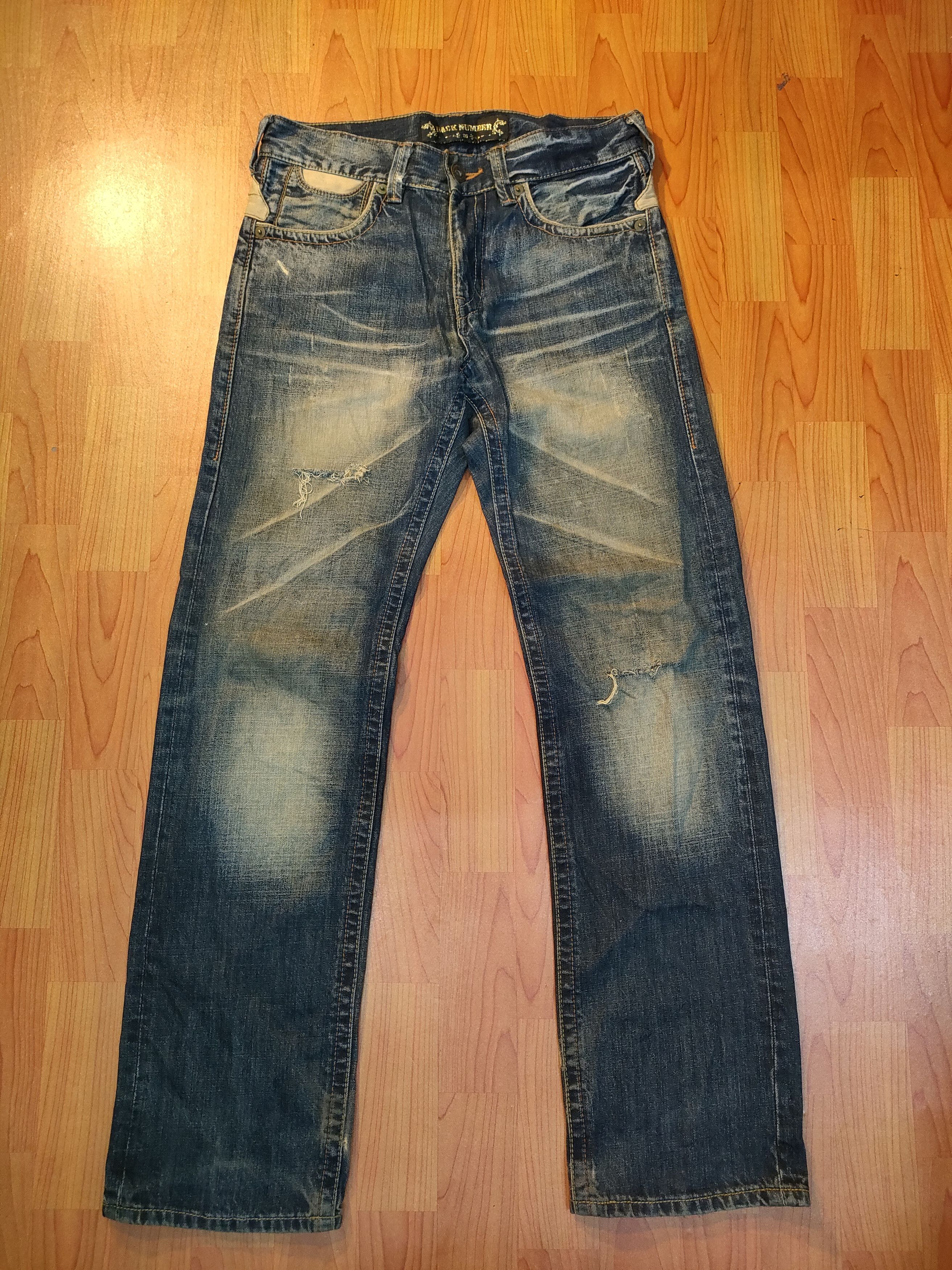 Japanese Brand Back Number Buckleback Jeans Size US 32 / EU 48 - 1 Thumbnail