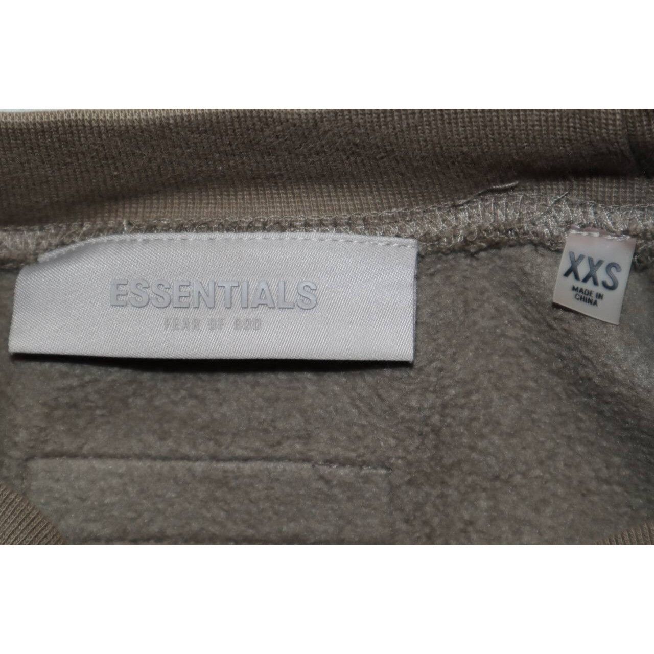 Essentials Essentials Fear of Gods Sweatshirt Brown Beige Oversized 2XS Size US XXS / EU 40 - 3 Thumbnail
