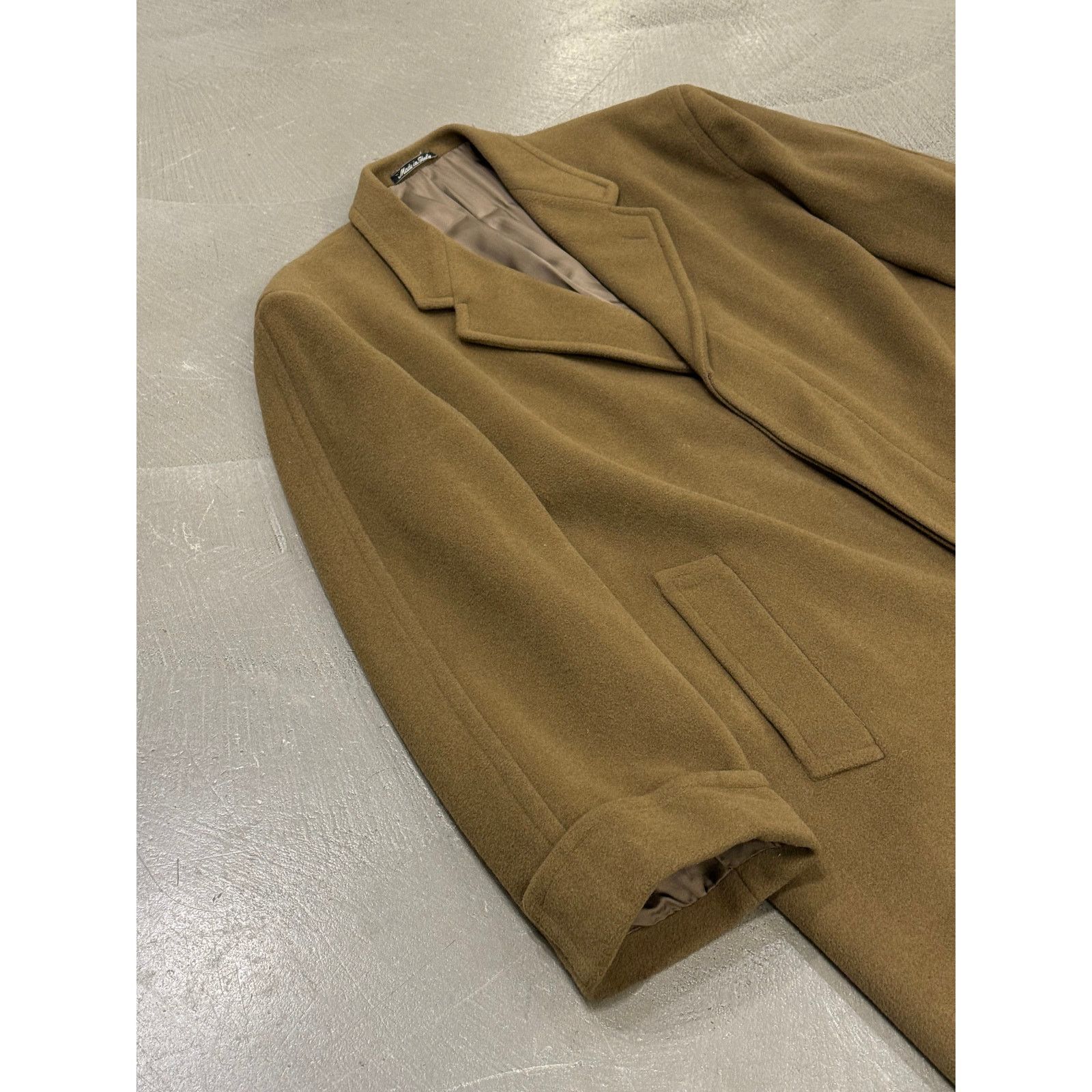 Giorgio Armani 1990s Emporio Armani long wool kashmir coat Size US M / EU 48-50 / 2 - 3 Thumbnail
