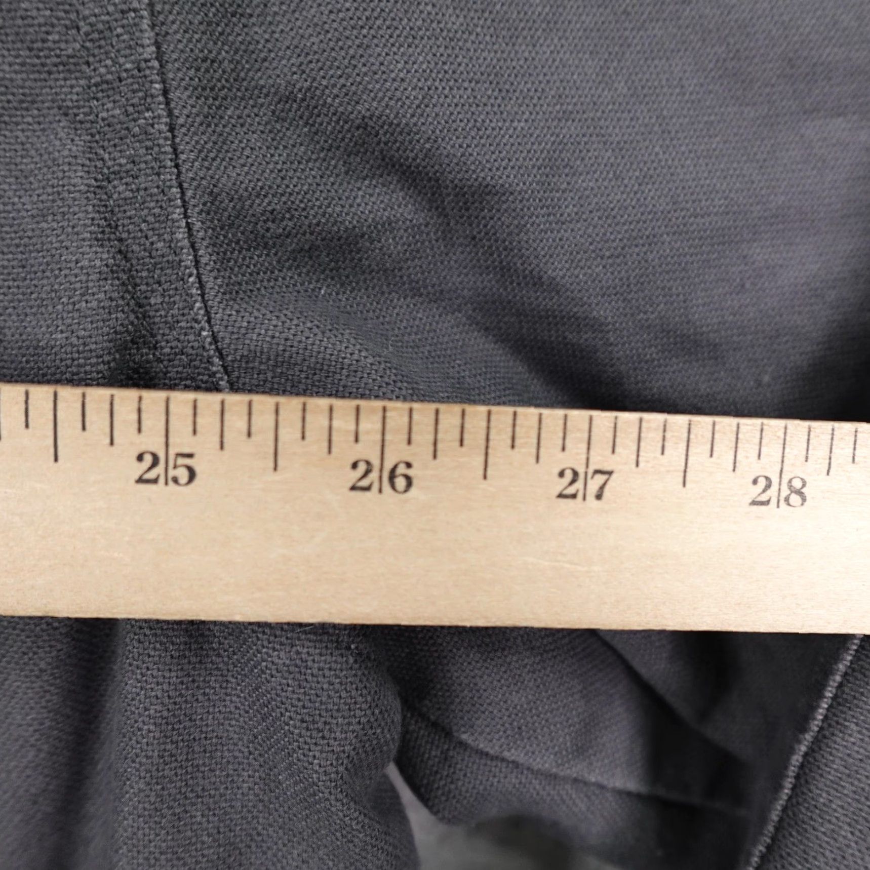 Vintage Hawx Jacket Mens XL Gray Quilted Shacket Heavy Duty Snap Up Lined Pockets Cotton Blend Canvas Outdoor Workwear Casual Autumn Winter Mens Size US XL / EU 56 / 4 - 7 Thumbnail