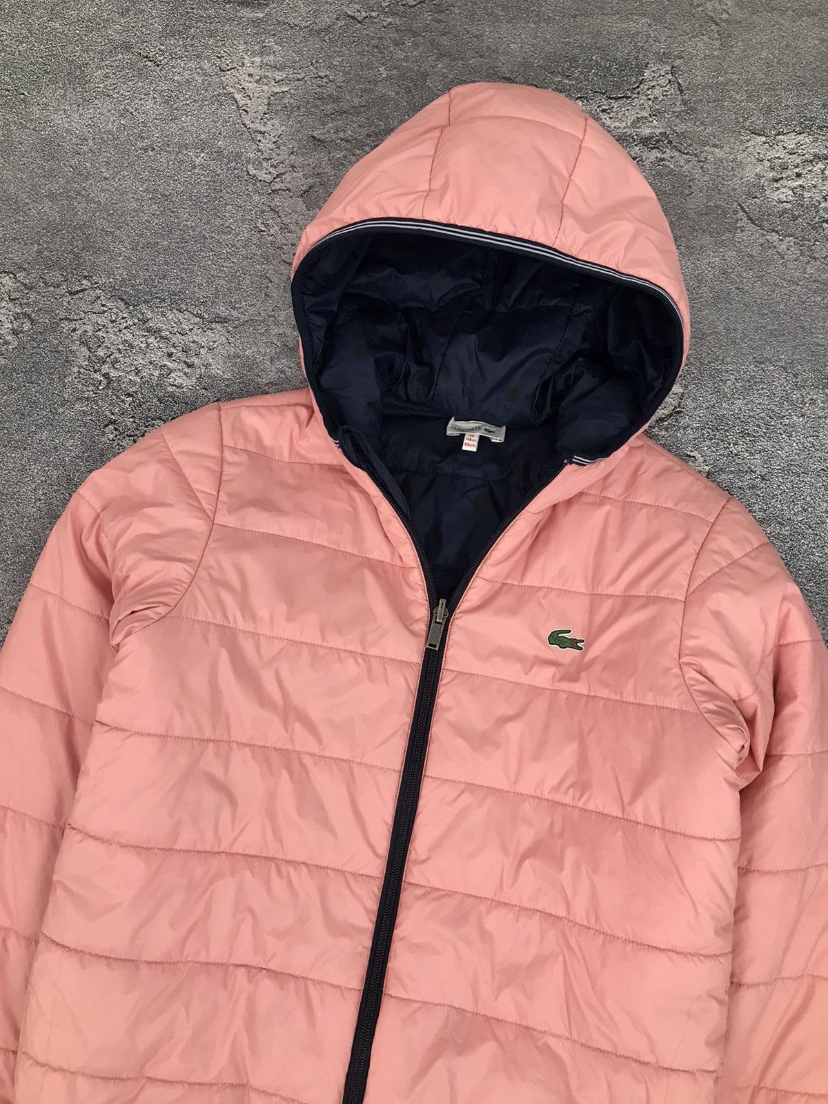 Lacoste Lacoste Live Reversible Insulation Hooded Jacket,Coat Size XS / US 0-2 / IT 36-38 - 6 Thumbnail