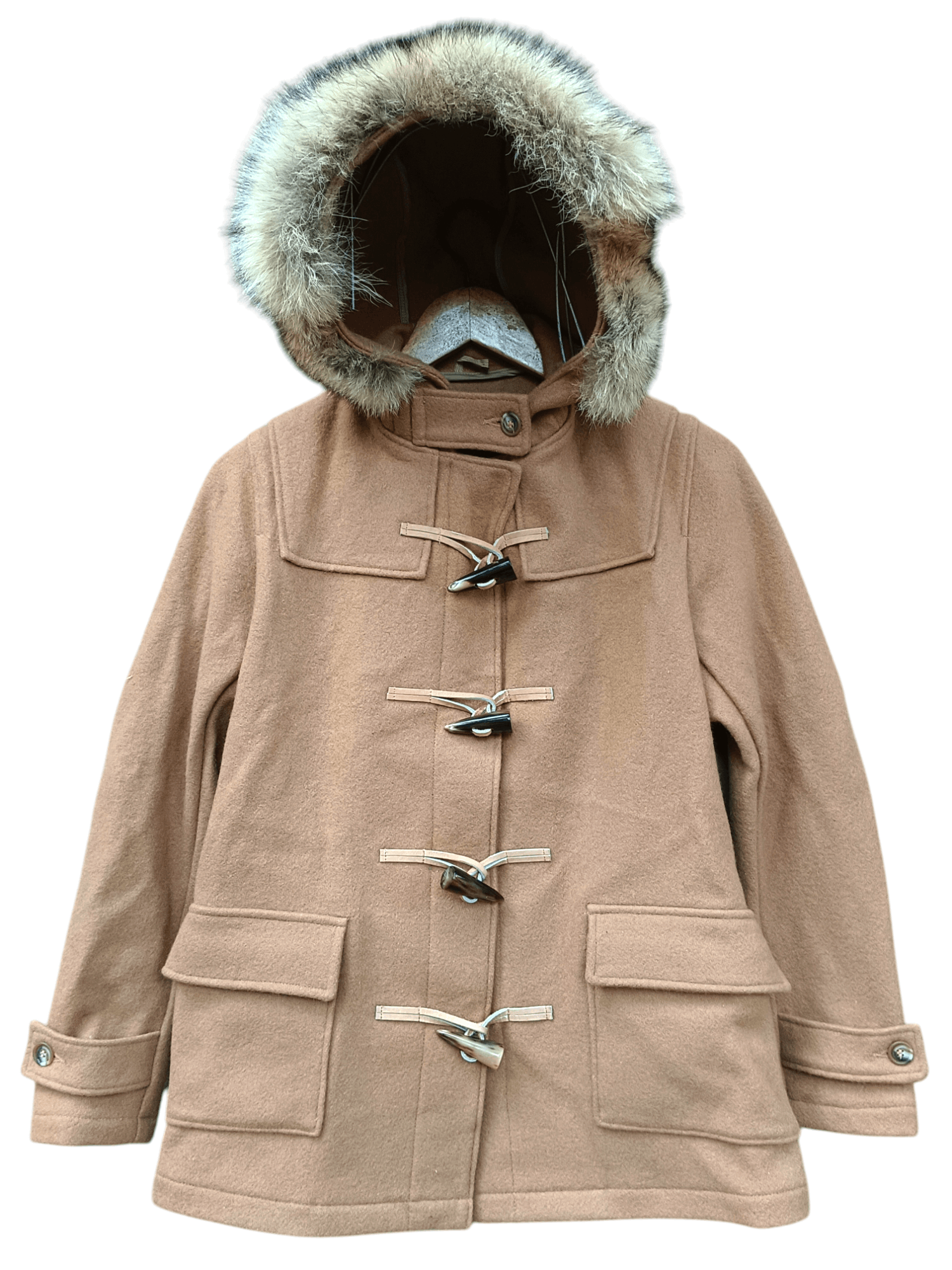 Fidelity × If Six Was Nine × Le Grande Bleu (L.G.B.) Fidelity Fur Coyote Hood Toggle Coat Size US M / EU 48-50 / 2 - 1 Thumbnail