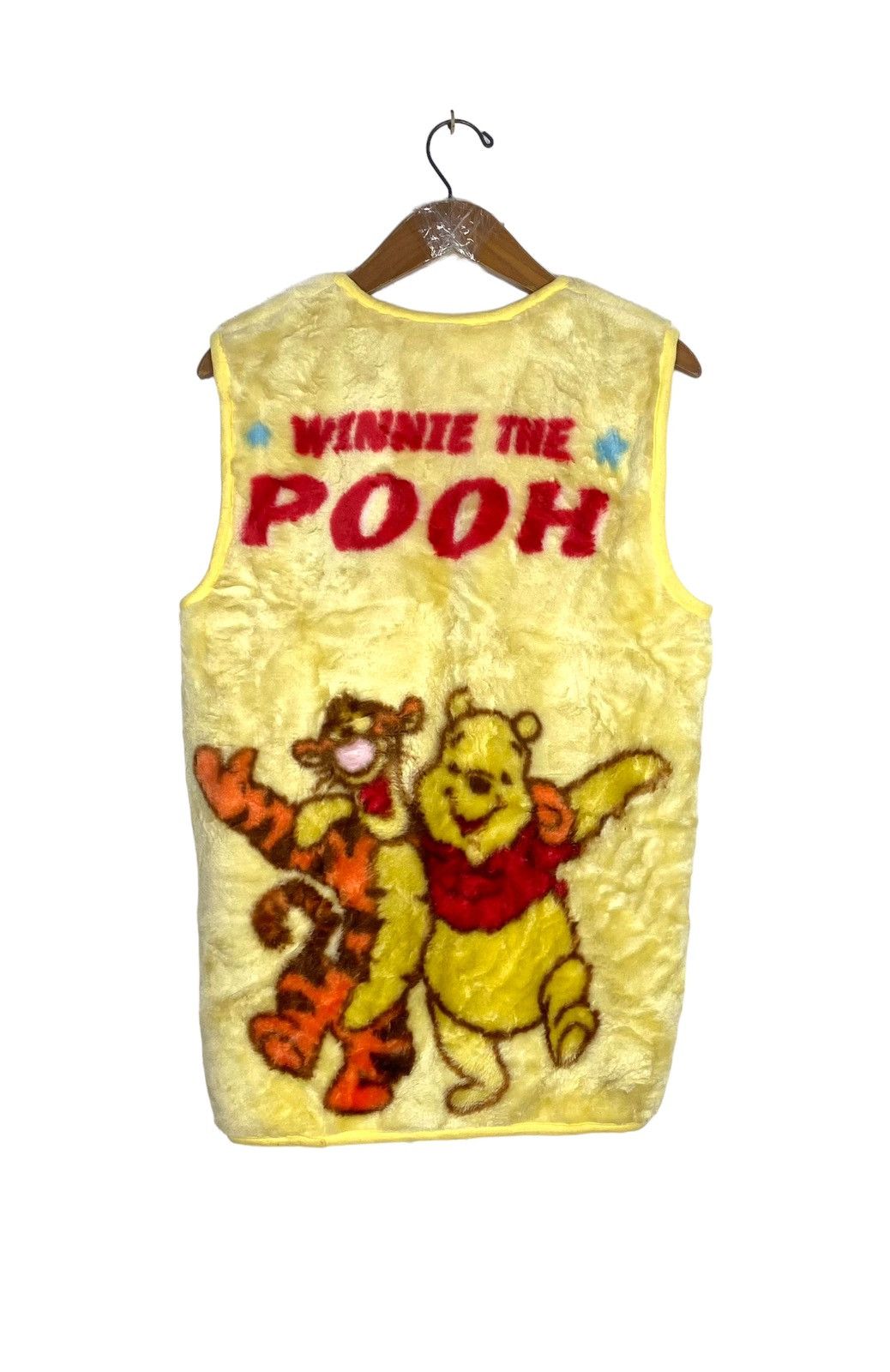 Disney Rare‼️ Disney Winnie the Pooh Blanket Vest Big Logo Size M / US 6-8 / IT 42-44 - 1 Thumbnail