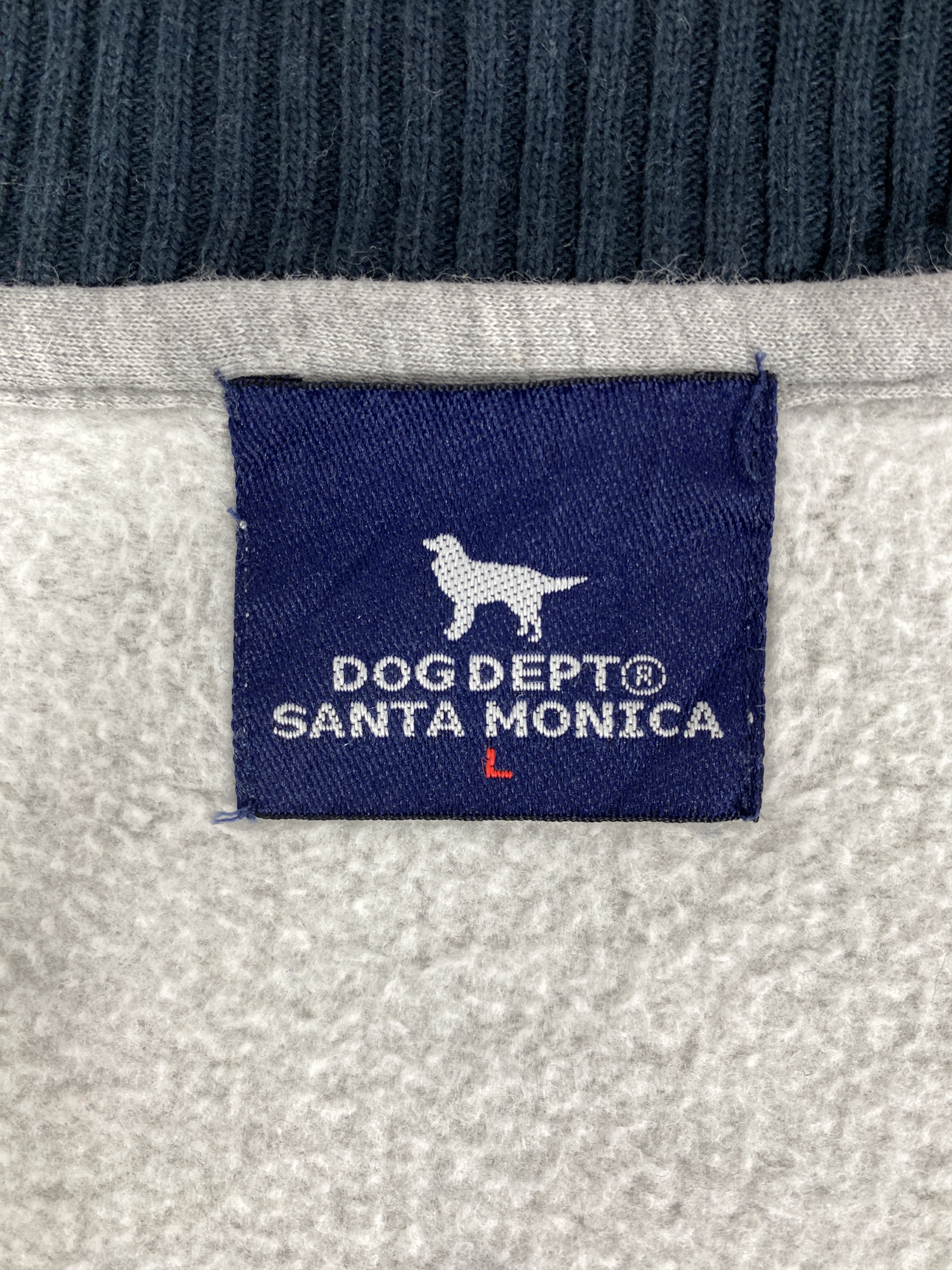 Japanese Brand Vintage Dog Dept Santa Monica Varsity Jacket Size US L / EU 52-54 / 3 - 10 Thumbnail