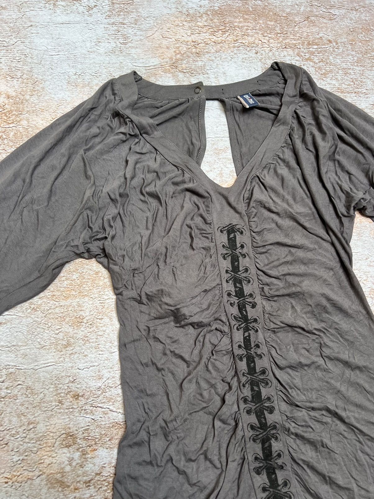 Jean Paul Gaultier Jean Paul Gaultier vintage baggy maxi dress Size S / US 4 / IT 40 - 4 Thumbnail