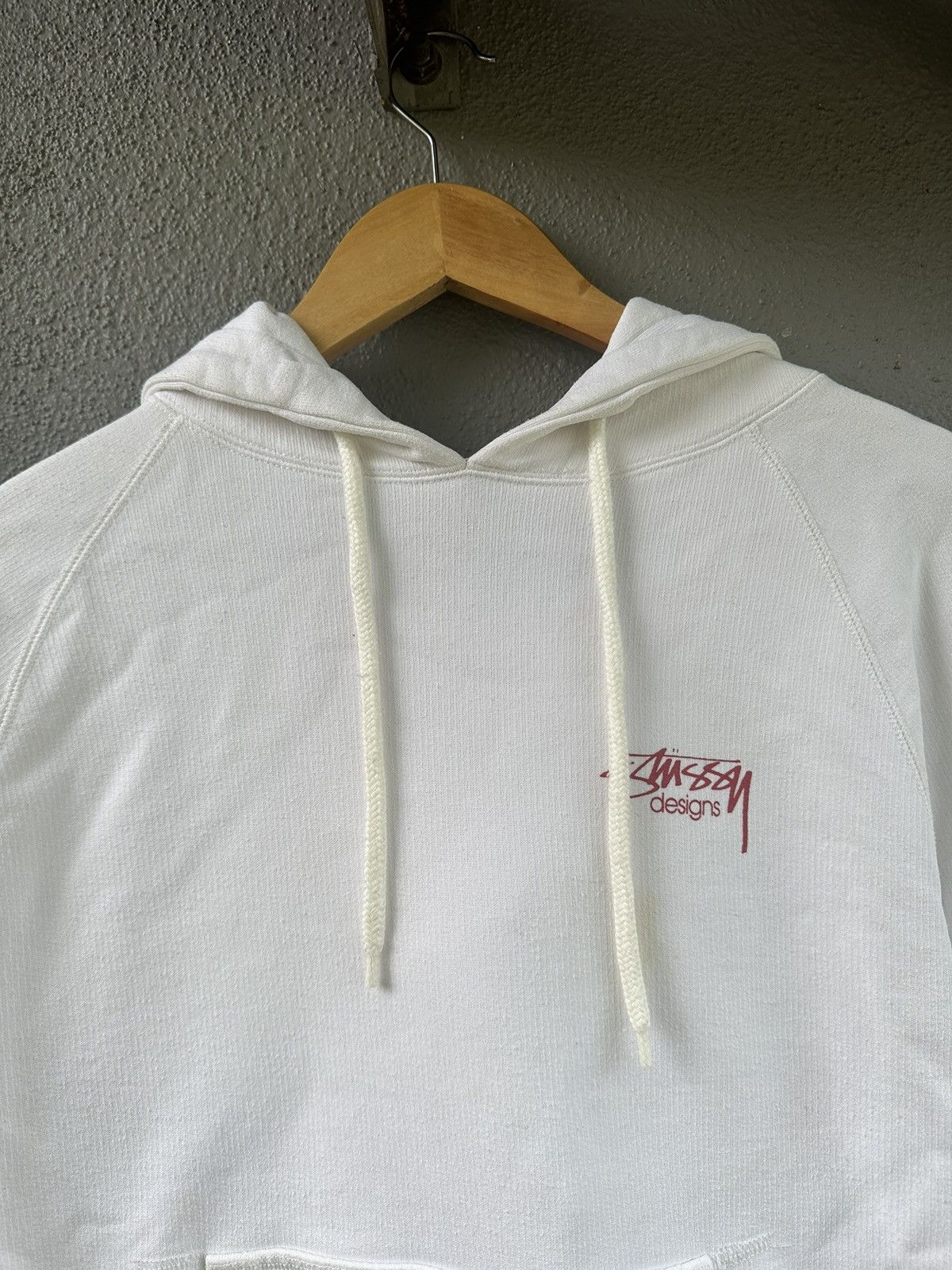 Stussy Vintage Stussy Design Boxy Pullover Hoodie Rare Size US M / EU 48-50 / 2 - 3 Thumbnail