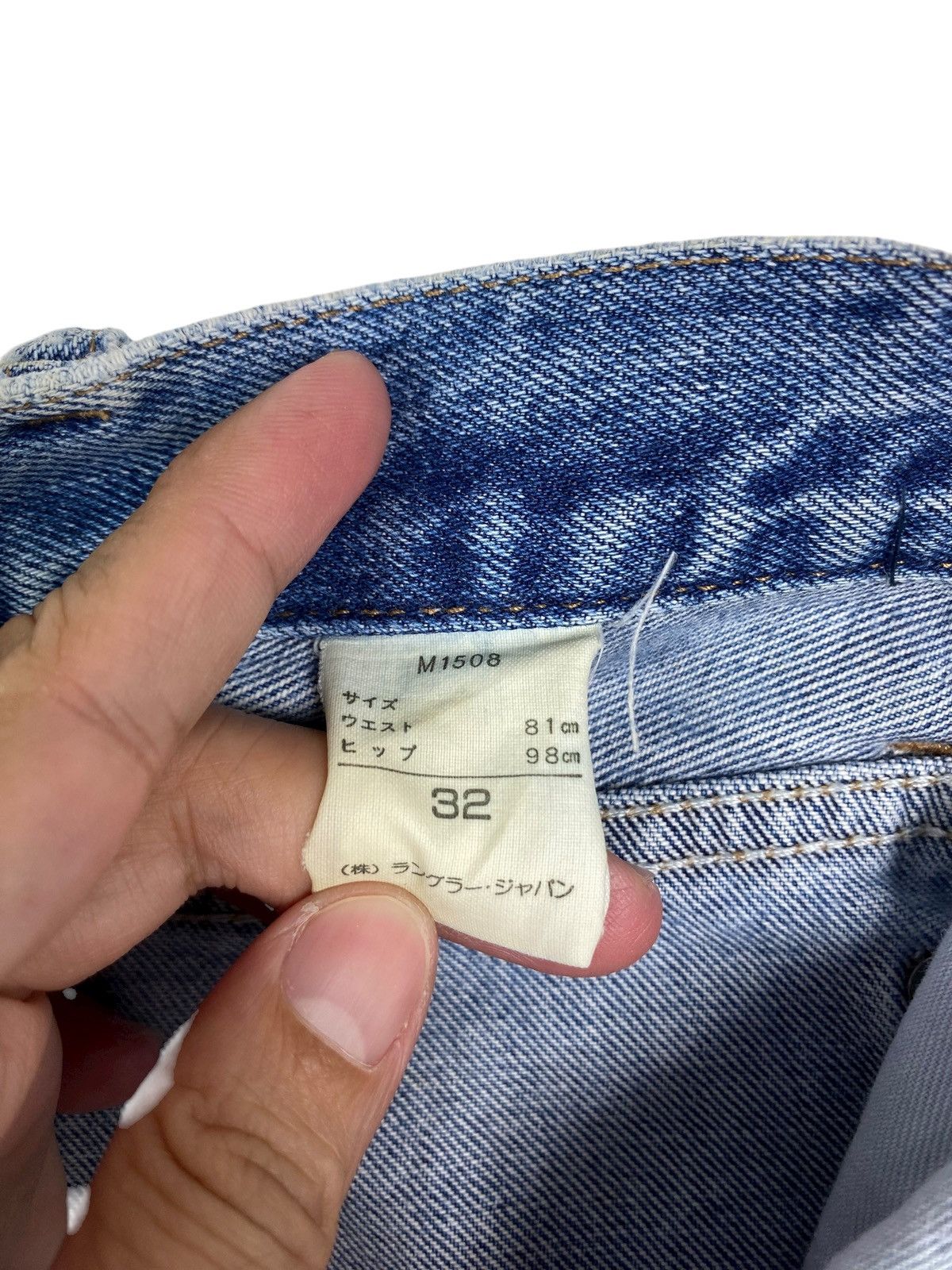 Wrangler Rare‼️ Vintage Wrangler Distressed Jeans Size US 32 / EU 48 - 7 Thumbnail
