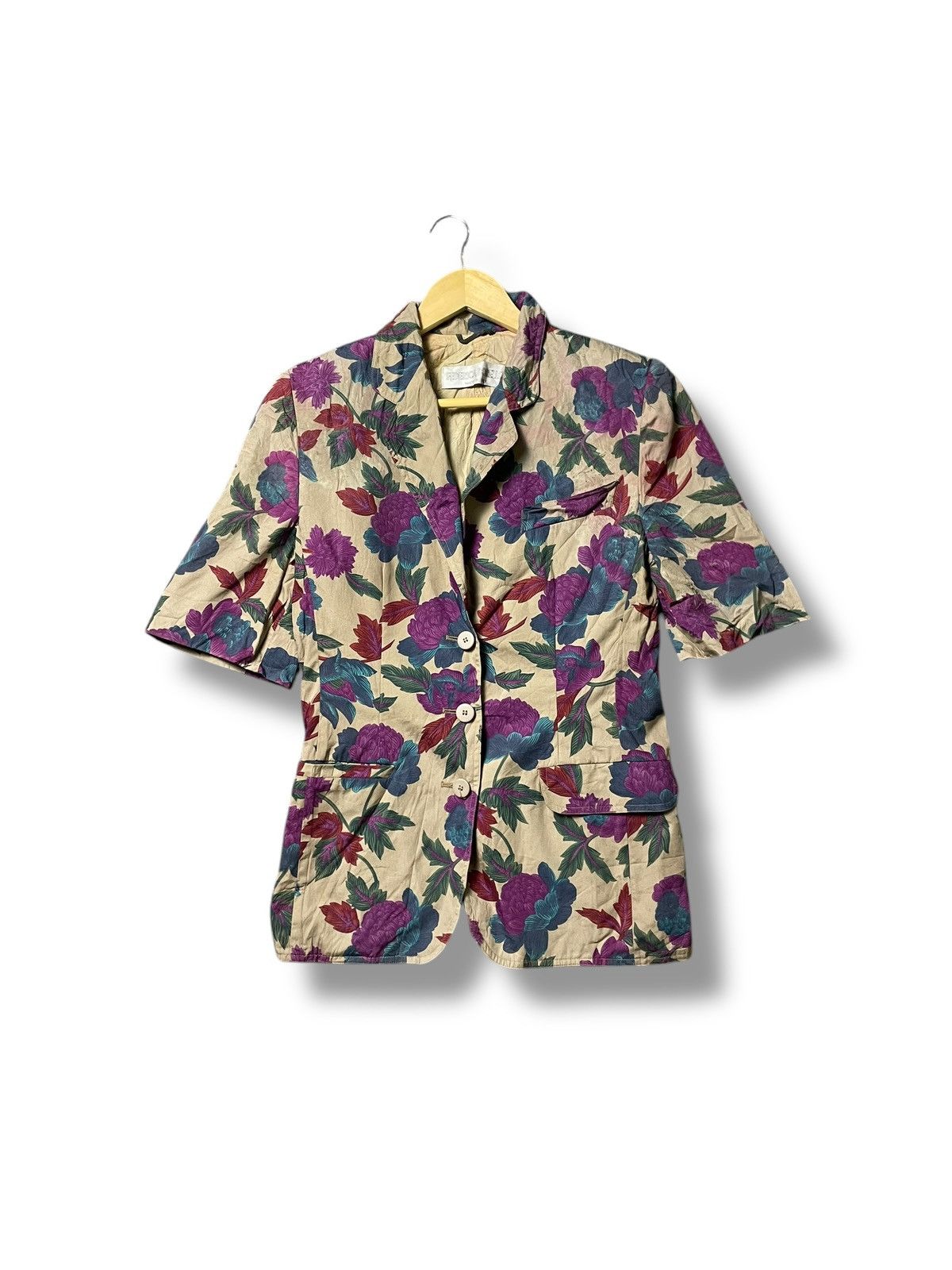 Federica Bollero Floral Button Ups Outerwear (45)