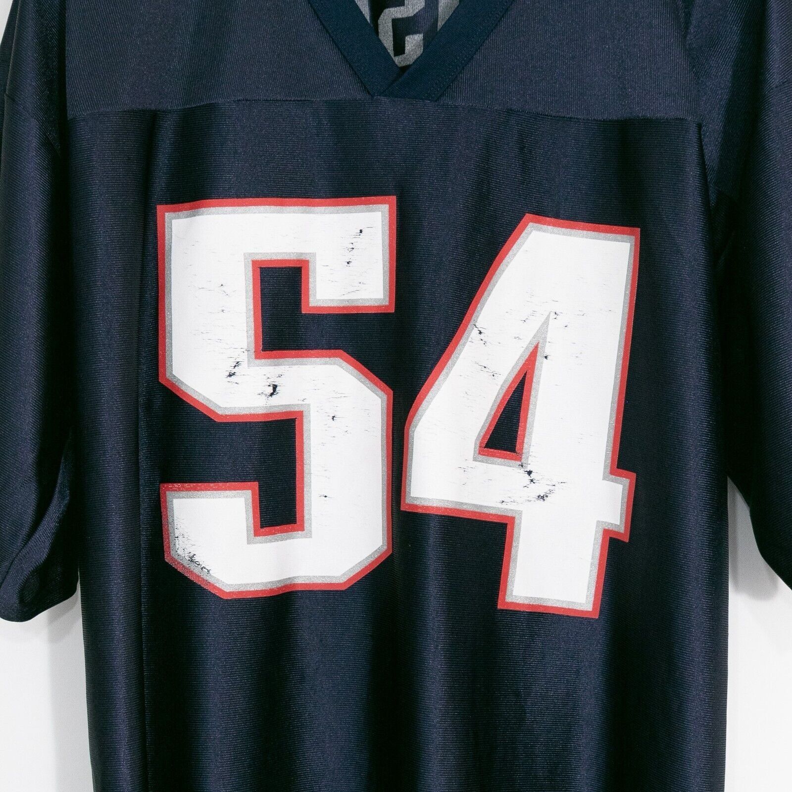 NFL × Vintage Vintage New England Patriots Jersey L - Y2K Faded Distressed Size US L / EU 52-54 / 3 - 3 Thumbnail