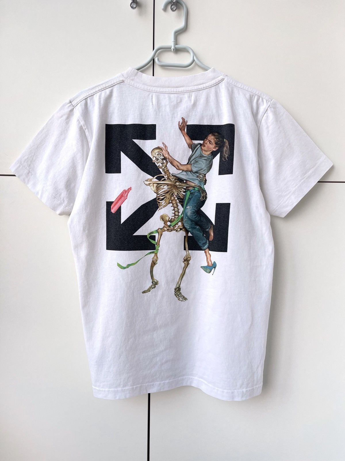 Off-White Off-White Pascal Skeleton Tee T-Shirt Arrows Virgil Size US S / EU 44-46 / 1 - 1 Thumbnail