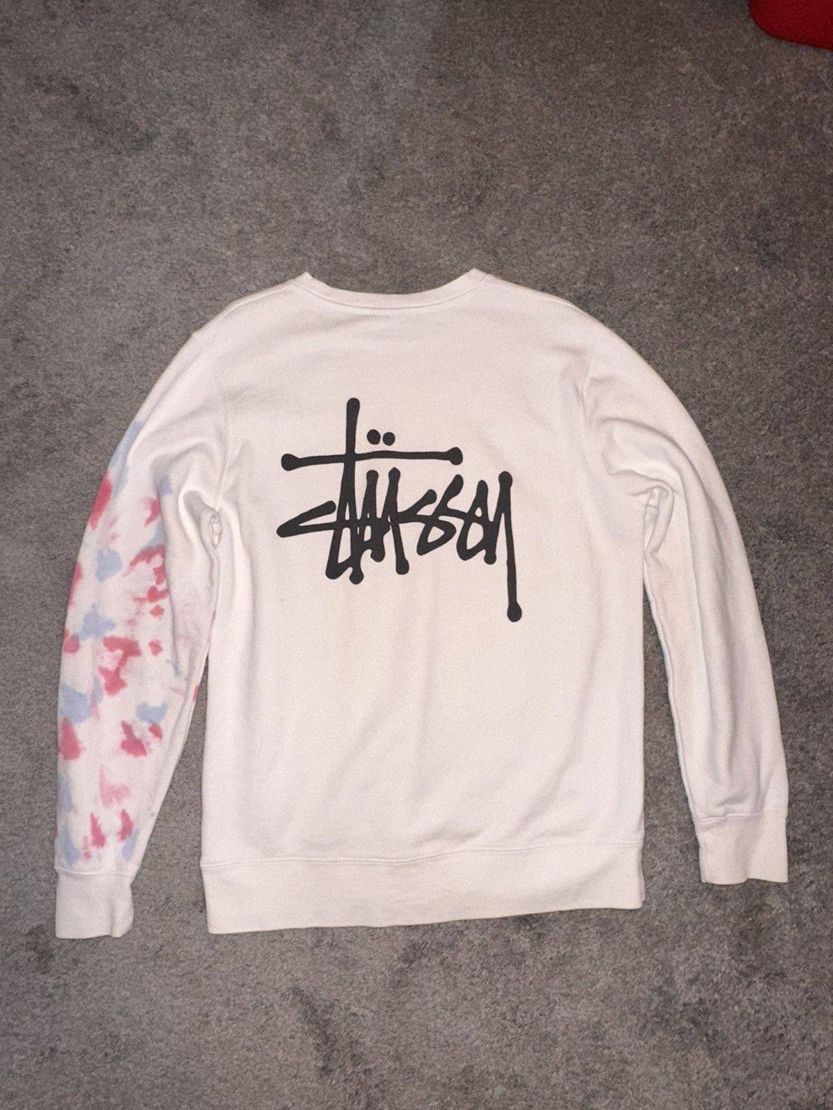 Stussy Stussy tye die sleeve crew neck Size US S / EU 44-46 / 1 - 2 Thumbnail