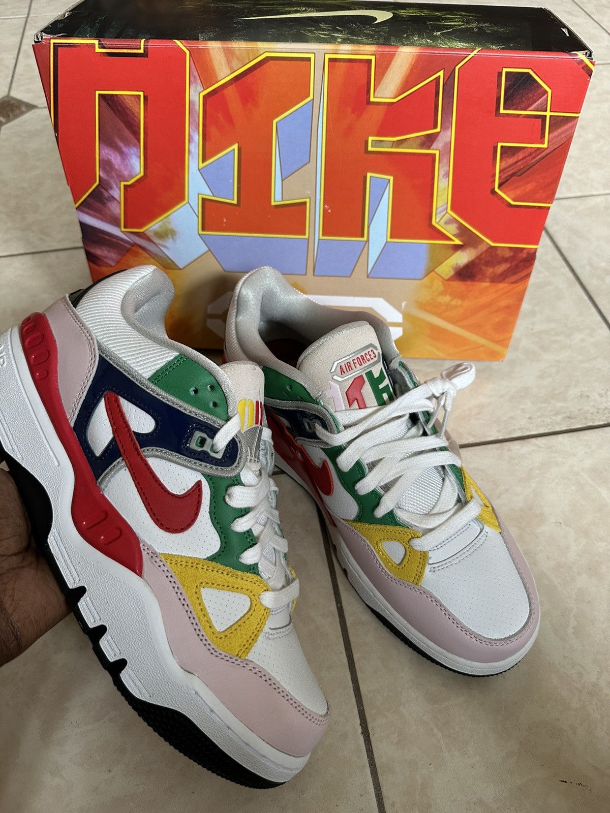 Nike Nike Air Force 3 Low SP Nigo White Size US 10 / EU 43 - 3 Thumbnail