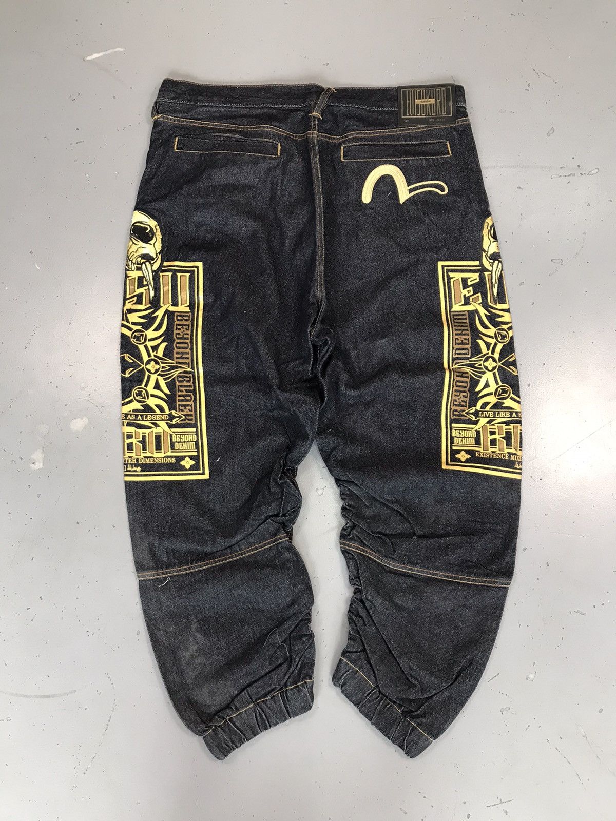 Evisu Rare vintage Evisu kuro Osaka stretchseem denim Size US 36 / EU 52 - 2 Thumbnail