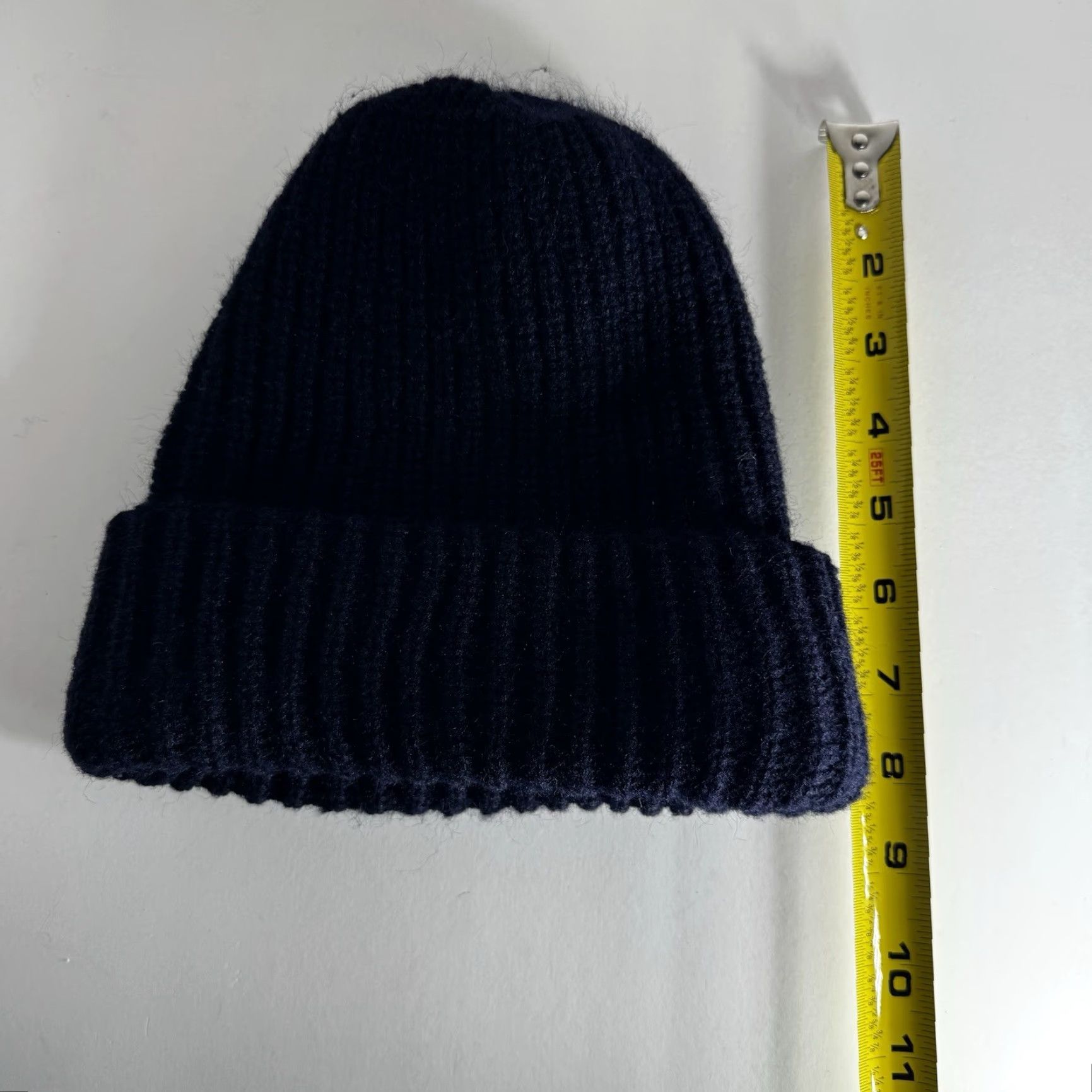 Vintage VINTAGE Chevrolet Beanie Hat Patch Dark Navy Blue 80’s Knit Winter Beanie Men One Size Blue Knit Winter 80s Mens Size ONE SIZE - 6 Thumbnail