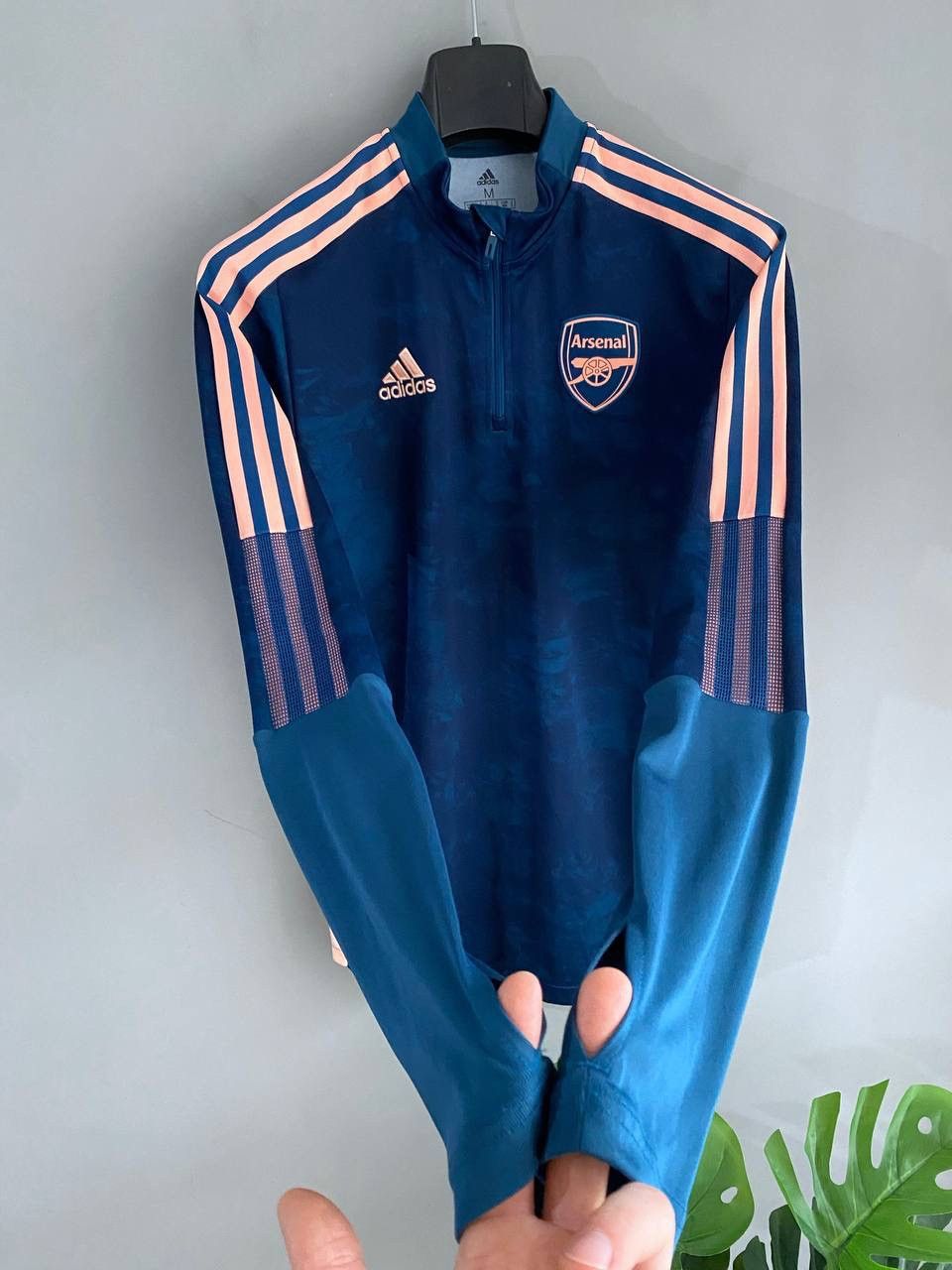 Adidas Arsenal London Soccer Training Top Long Sleeve Size M GK9406 Size US M / EU 48-50 / 2 - 3 Thumbnail