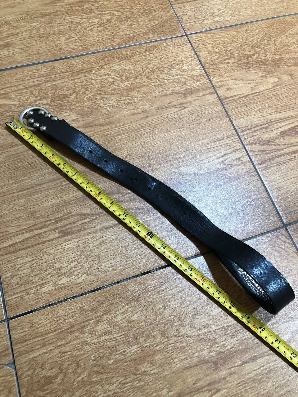 Diesel Vinta Belt Diesel 80s Made in Italy Cow leather Size ONE SIZE - 15 Thumbnail
