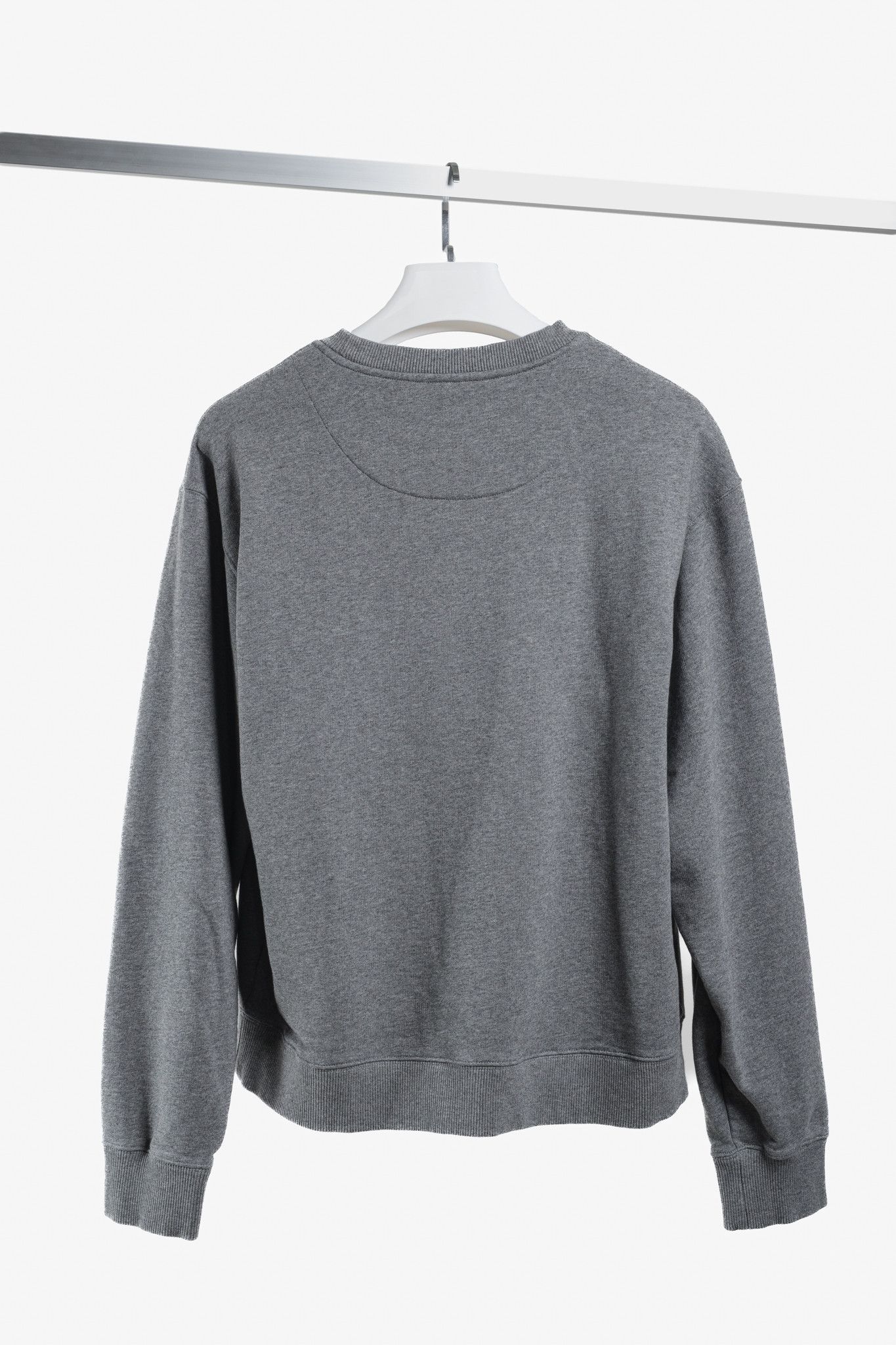 Kenzo Kenzo Grey Logo Embroidered Sweater Size L / US 10 / IT 46 - 2 Thumbnail