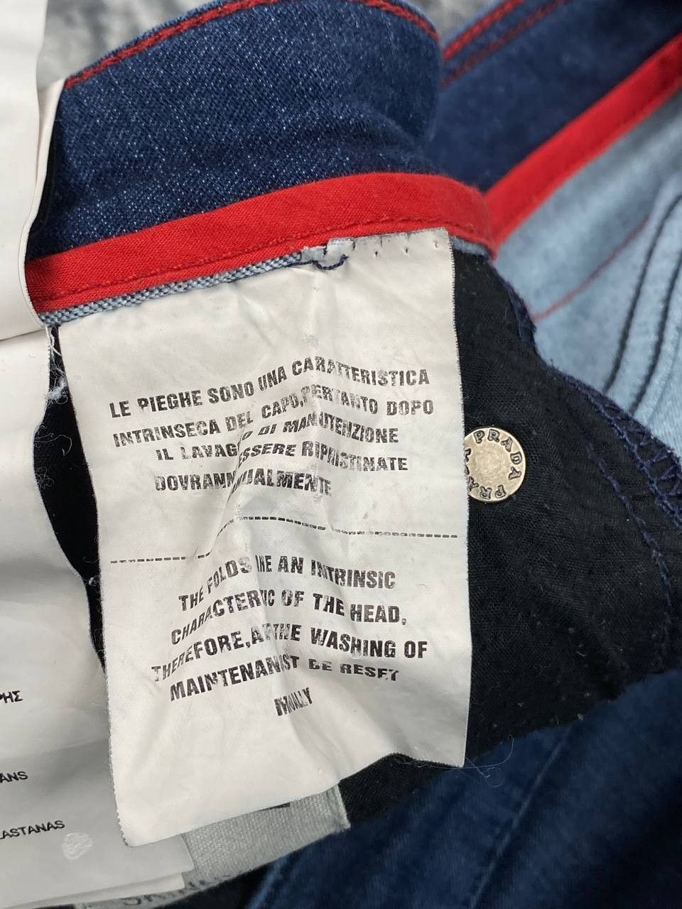 Prada Prada Denim Jeans Skinny Fit Men Size 33 Blue Size US 33 - 19 Thumbnail