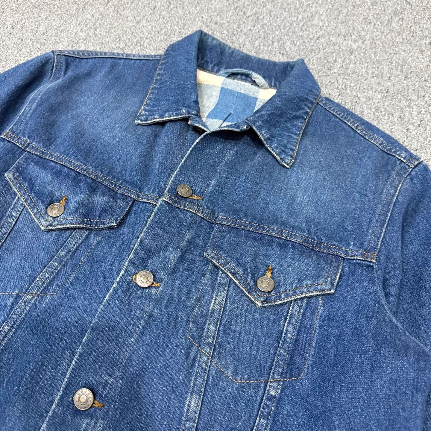 Gucci Gucci Elfcat Embroidered Denim Jkt Size 50 99 New Size US M / EU 48-50 / 2 - 3 Thumbnail