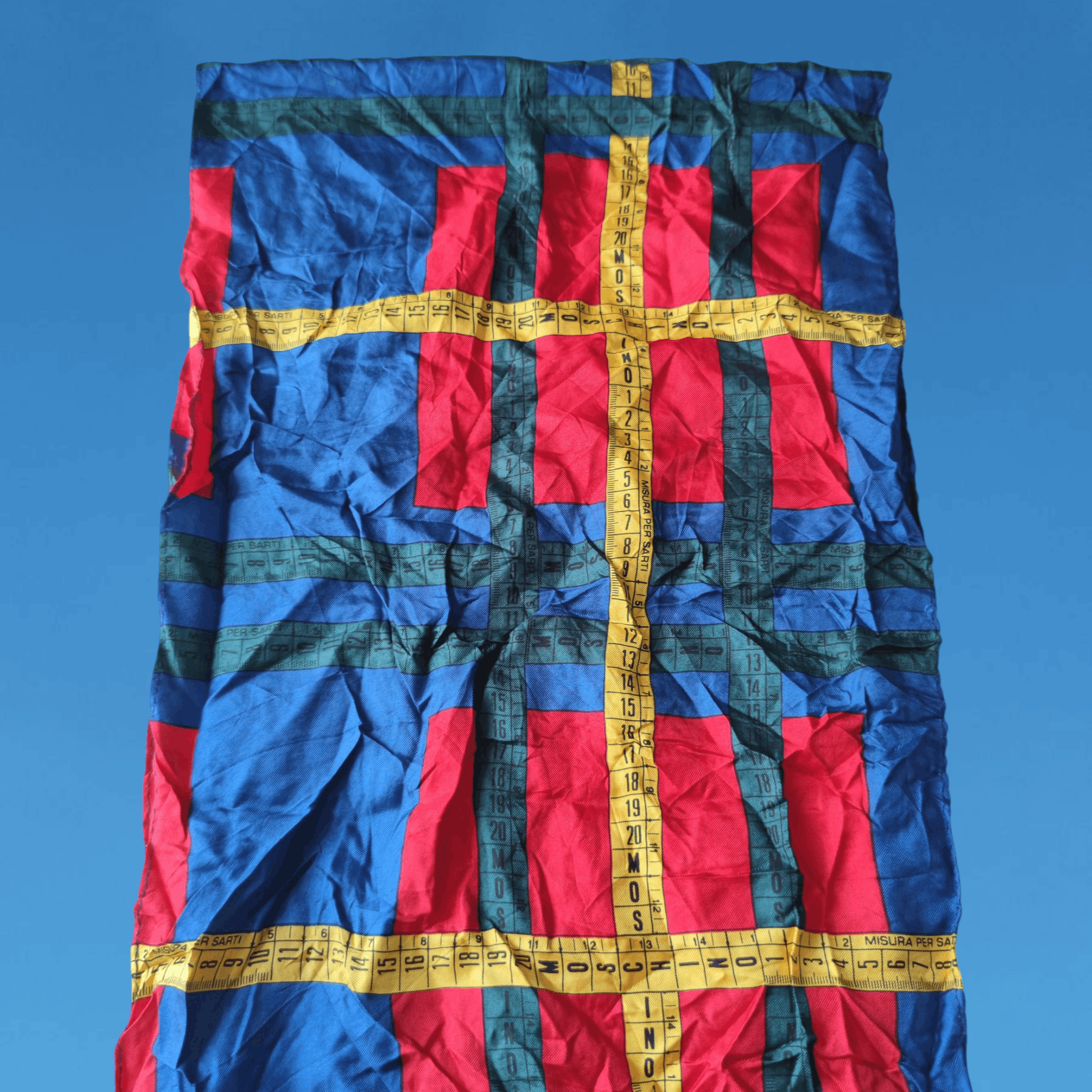Moschino Moschino Silk Scarf Size ONE SIZE - 2 Thumbnail