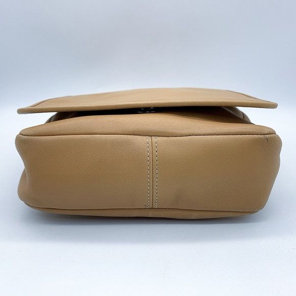 Coach Coach Cowhide Leather Crossbody Messenger Bag in Tan Size ONE SIZE - 4 Thumbnail